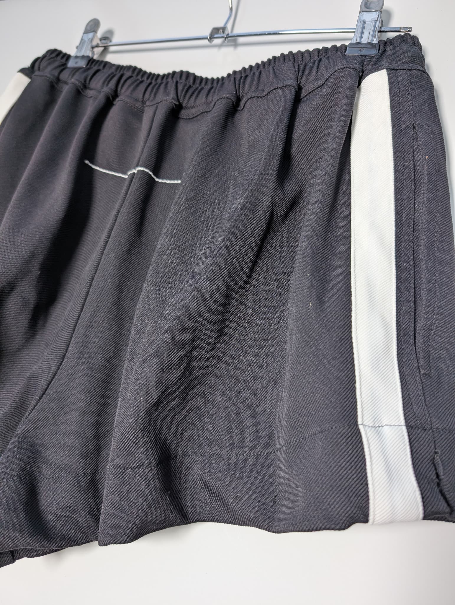 Bassike Athletic Shorts Black With Side Stripe Size 2 — photo 4 of 8