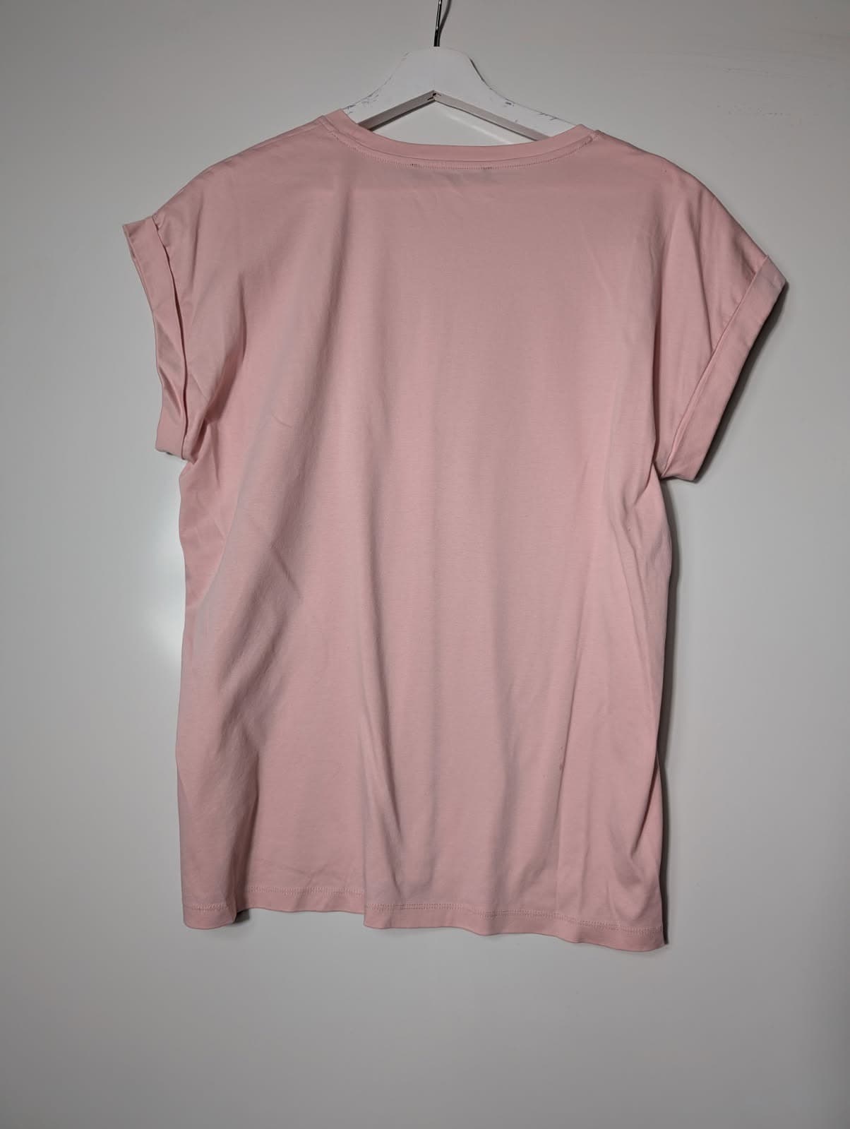 Cable Melbourne Rolled Sleeve T-Shirt Pink Size 14 — photo 4 of 5