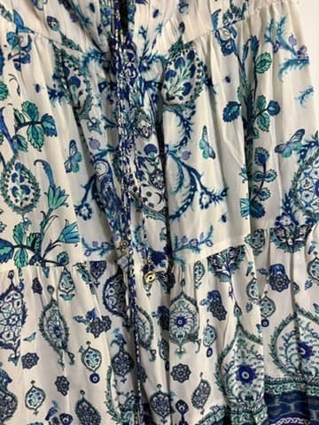 Camilla Silk Floral Paisley Midi Dress Size S — photo 4 of 6