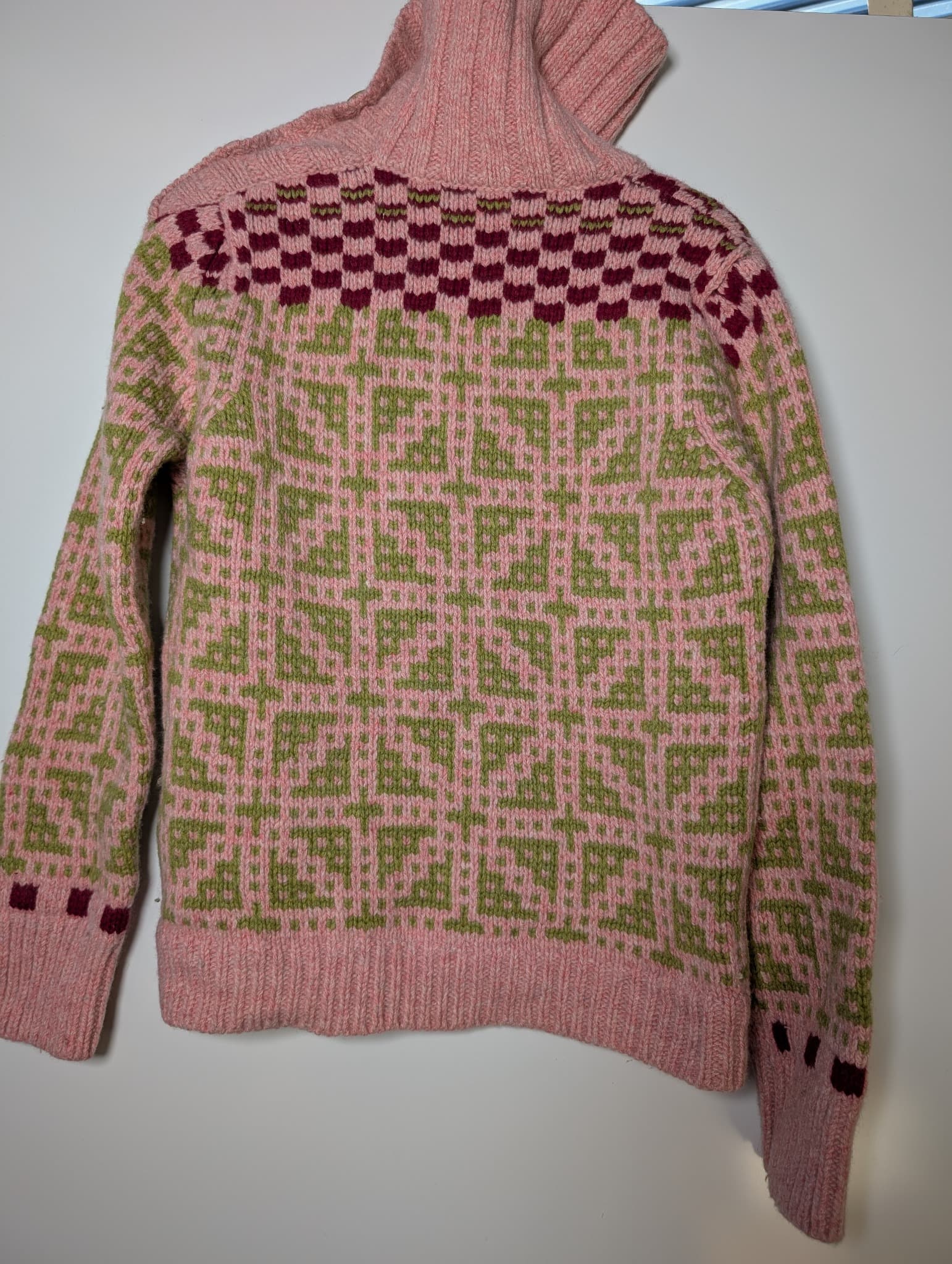 Dries Van Noten Geometric Turtleneck Sweater Large — photo 5 of 6
