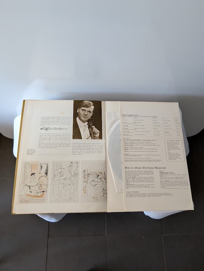 Fabbri & Partners Limited The Great Musicians Magazine Tchaikovsky Part Two with Vinyl Record — photo 4 of 7