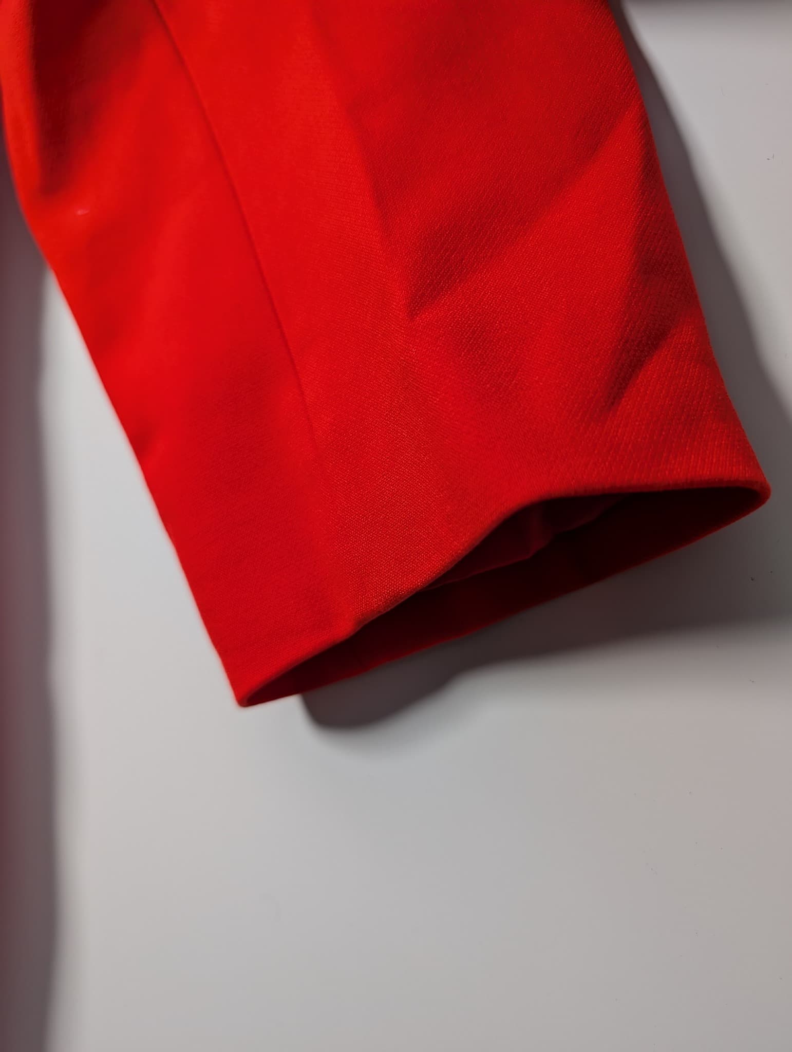 Jaeger Red Sheath Dress 3/4 Sleeve UK 14 — photo 3 of 9