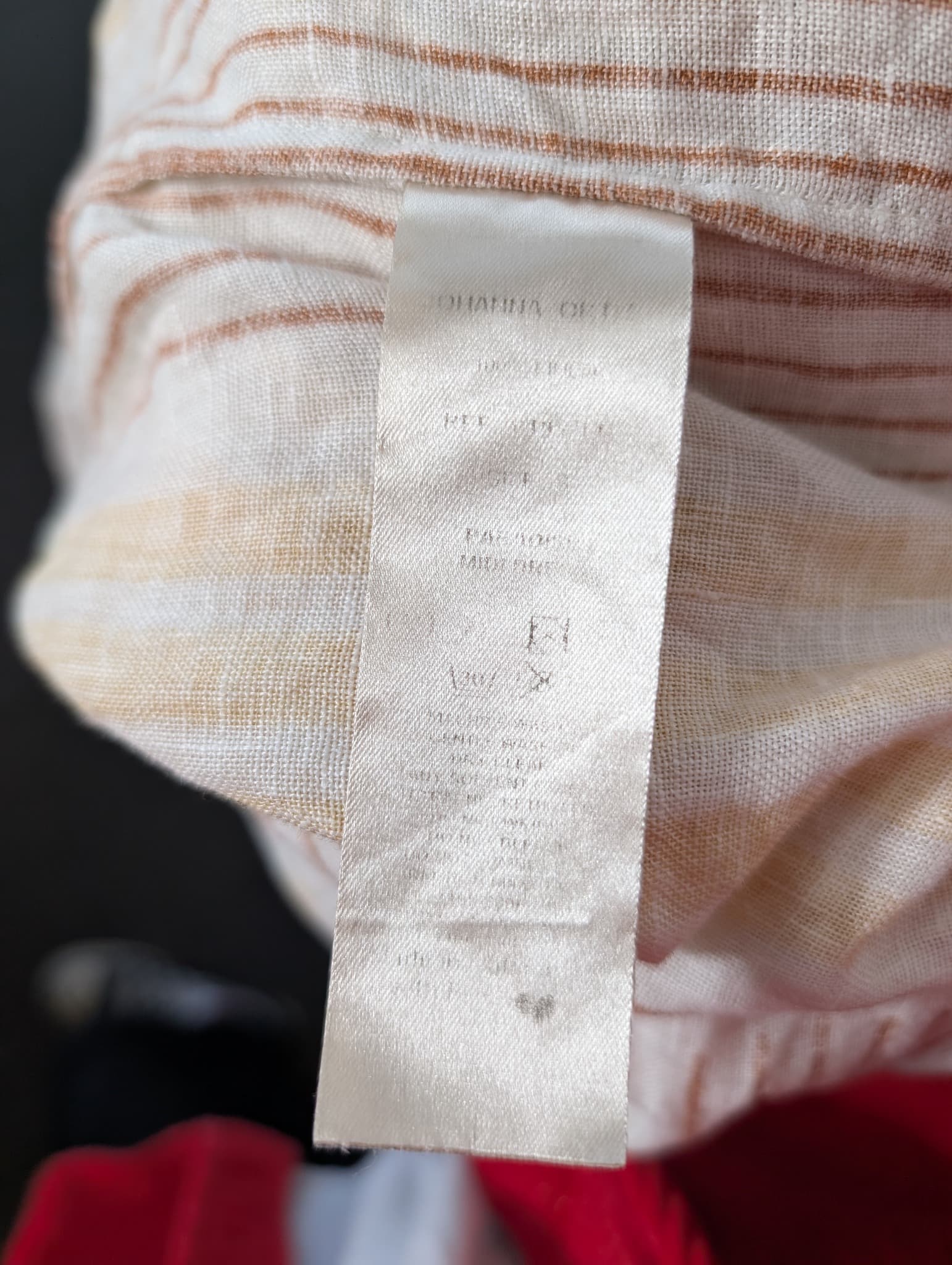 Johanna Ortiz Striped Linen Blend Maxi Dress Size S — photo 10 of 10