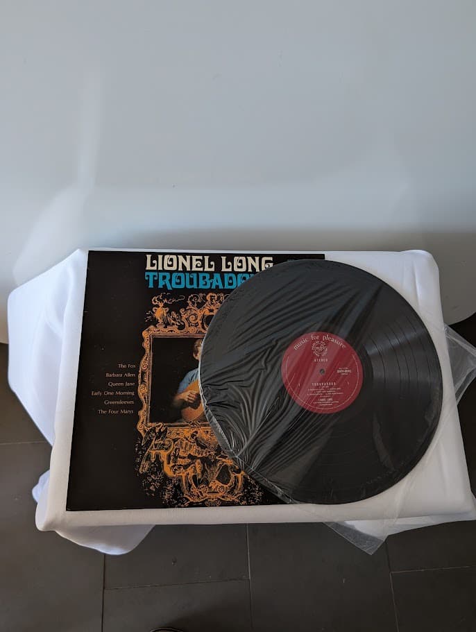 Music For Pleasure Lionel Long Troubadour Vinyl LP SMFP-8045 — photo 3 of 5