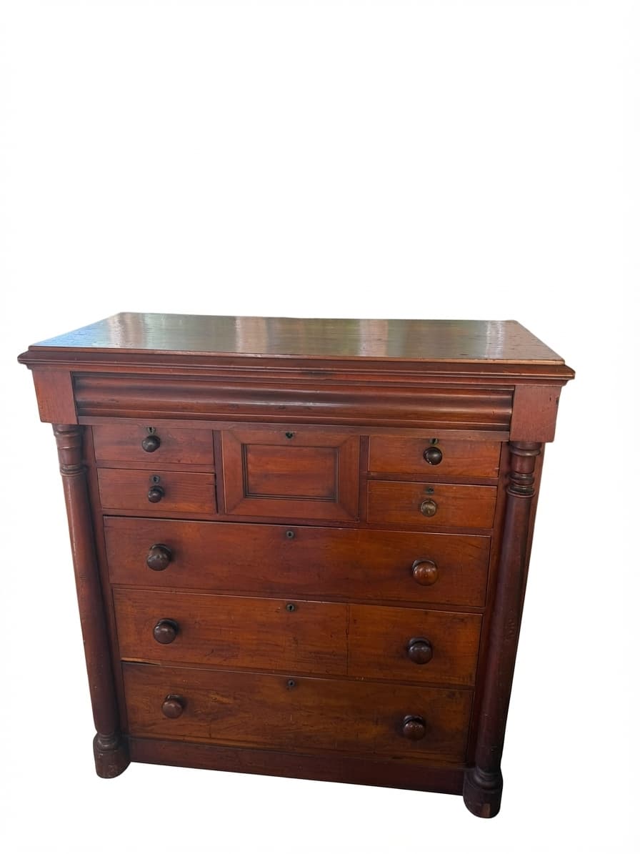 Victorian Style Cedar Chest of Drawers Brown Large — photo 1 of 10