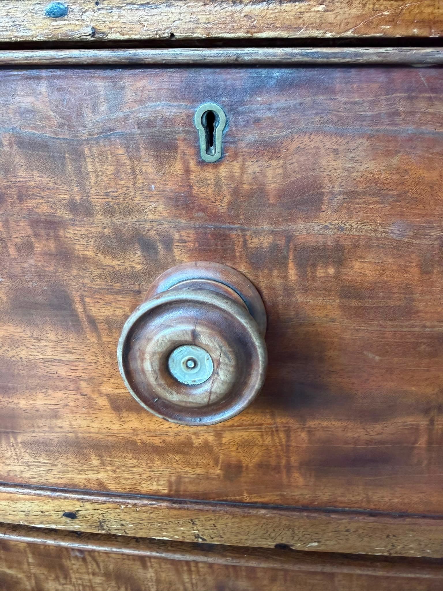 Victorian Style Cedar Chest of Drawers Brown Large — photo 7 of 10