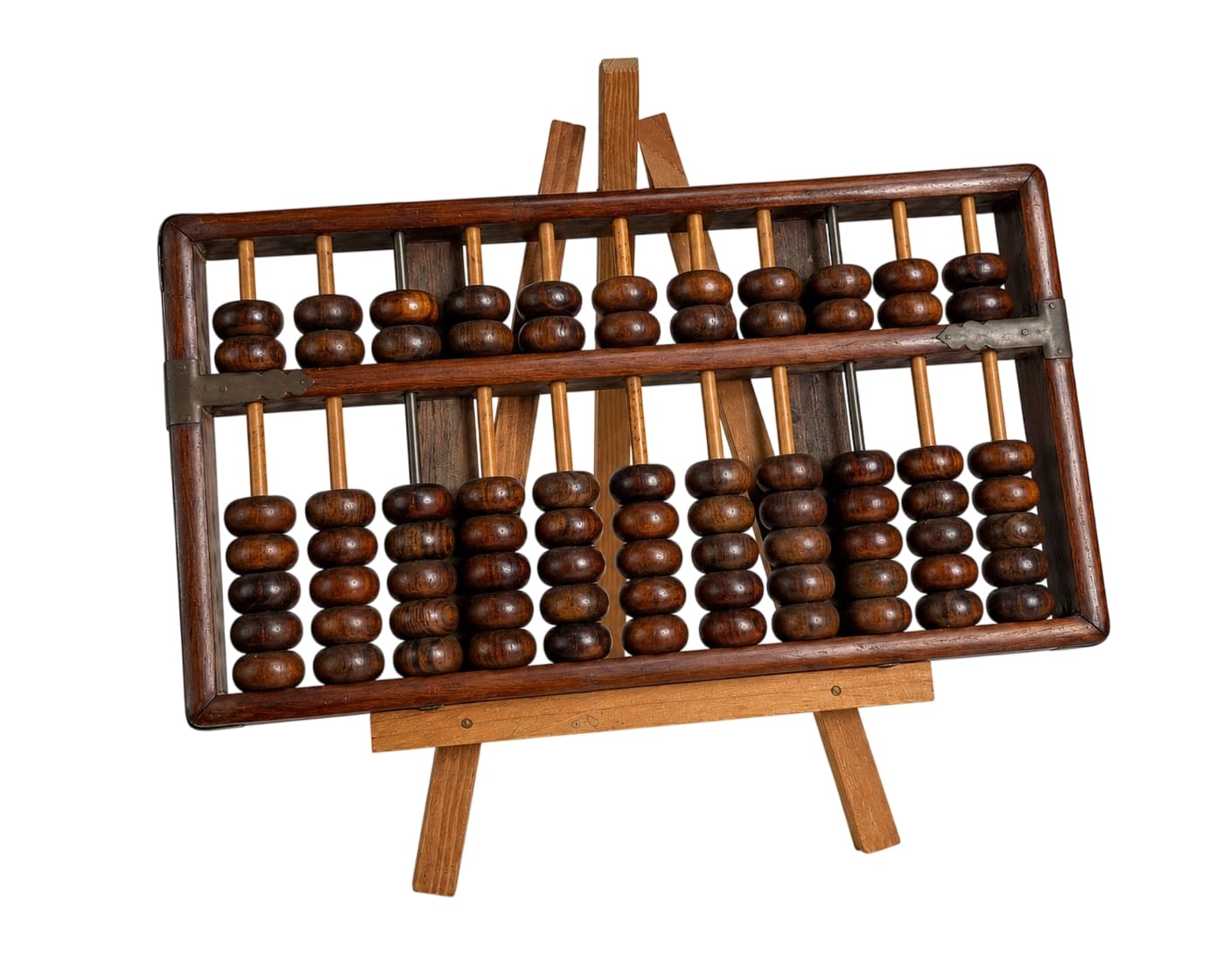 Vintage Wooden Abacus Counting Frame Calculator — photo 1 of 9