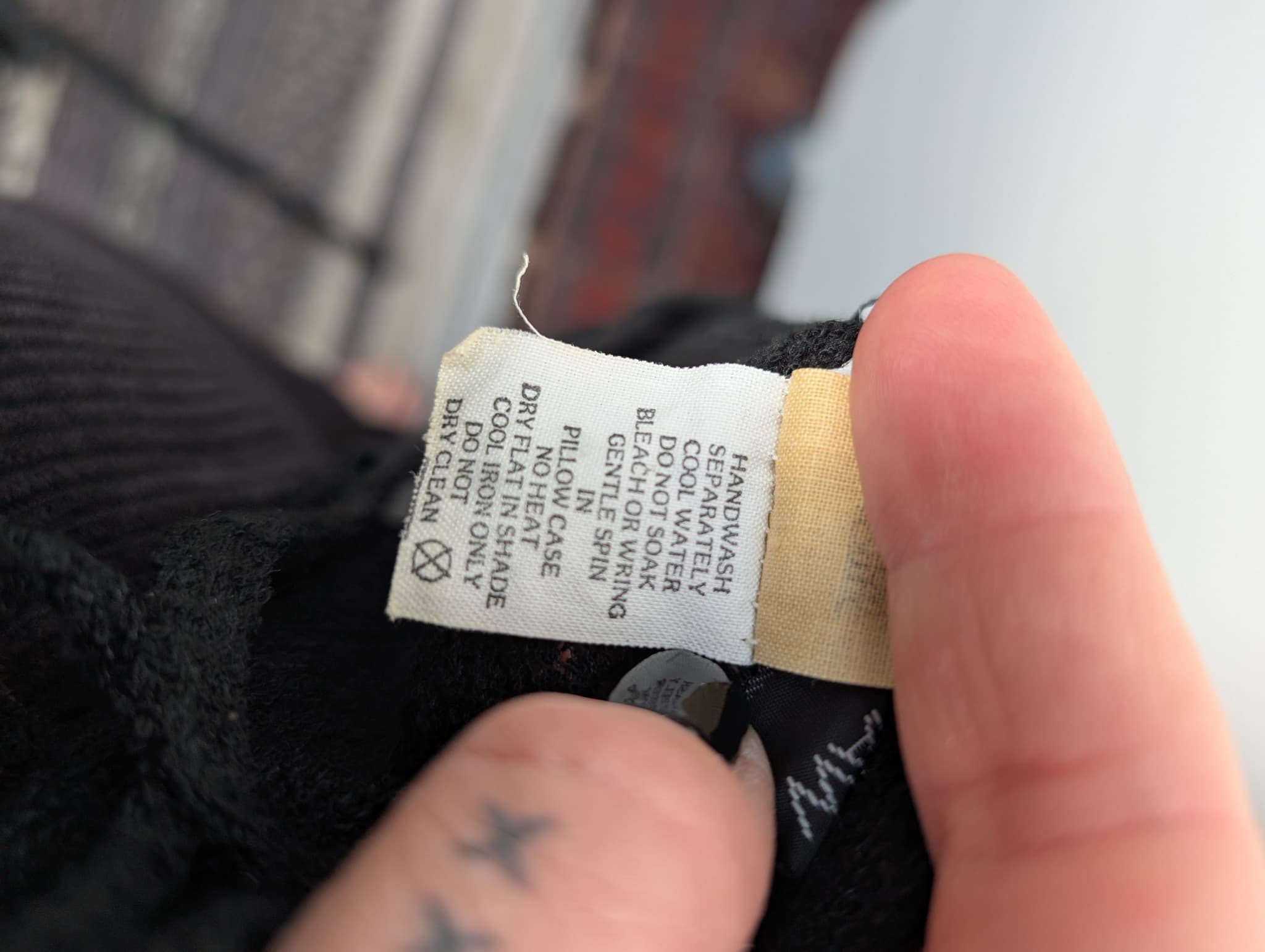 Vivian Chan Shaw Knit Sweater Lattice Neckline Black — photo 7 of 7