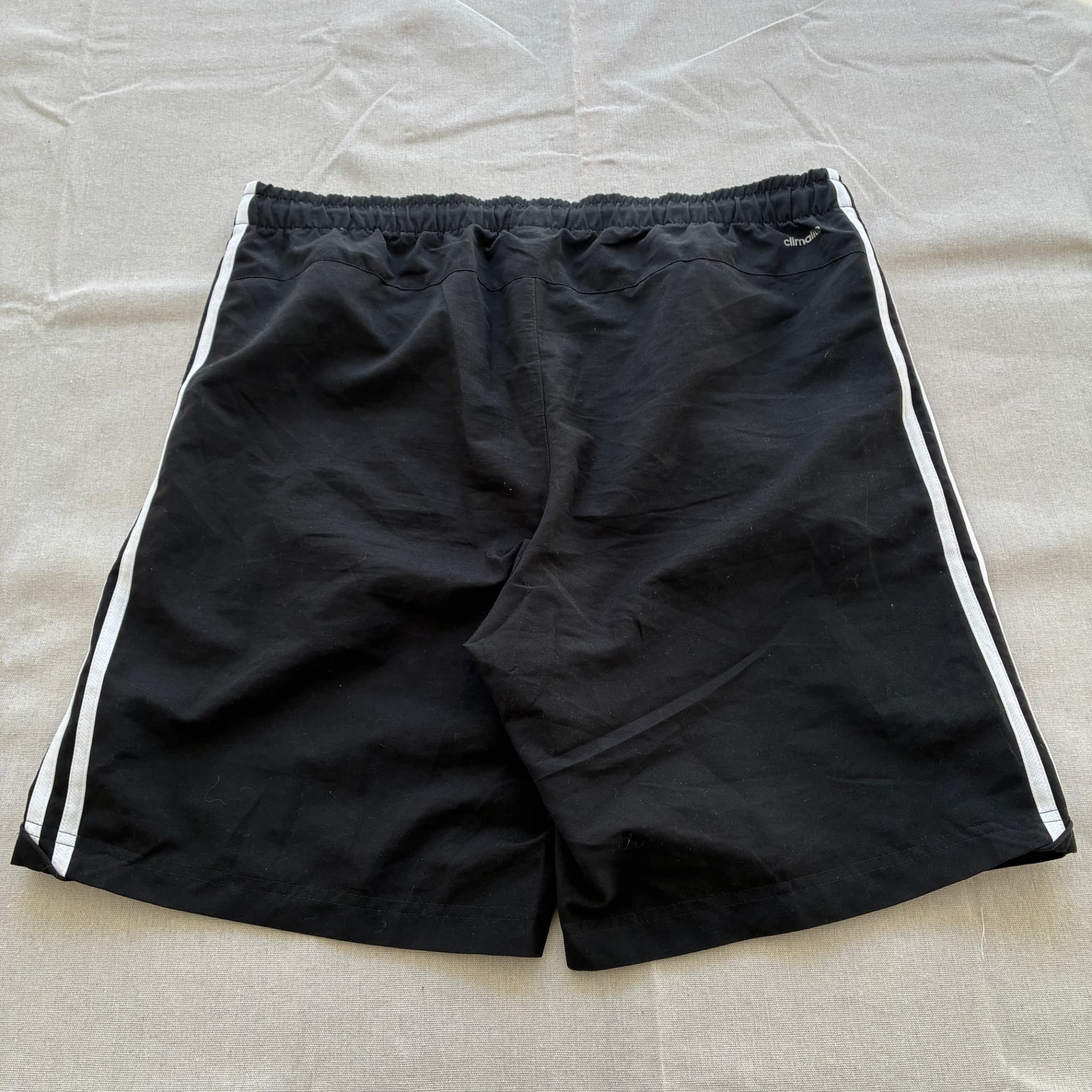 Adidas Men's 3-Stripes Essential Athletic Shorts Black Size XL — photo 5 of 6