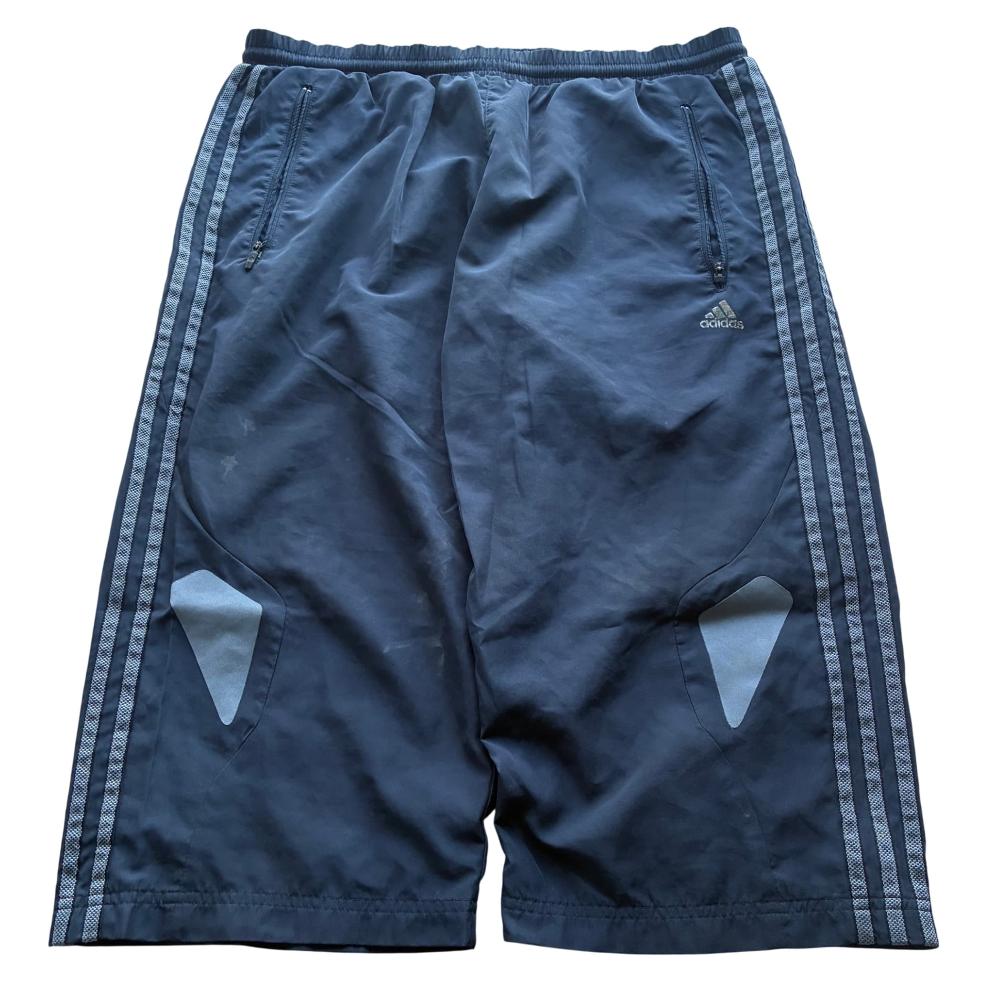 Adidas Men's Athletic Performance Training Shorts Black Baggy Vintage 2000s 2XL — photo 1 of 7