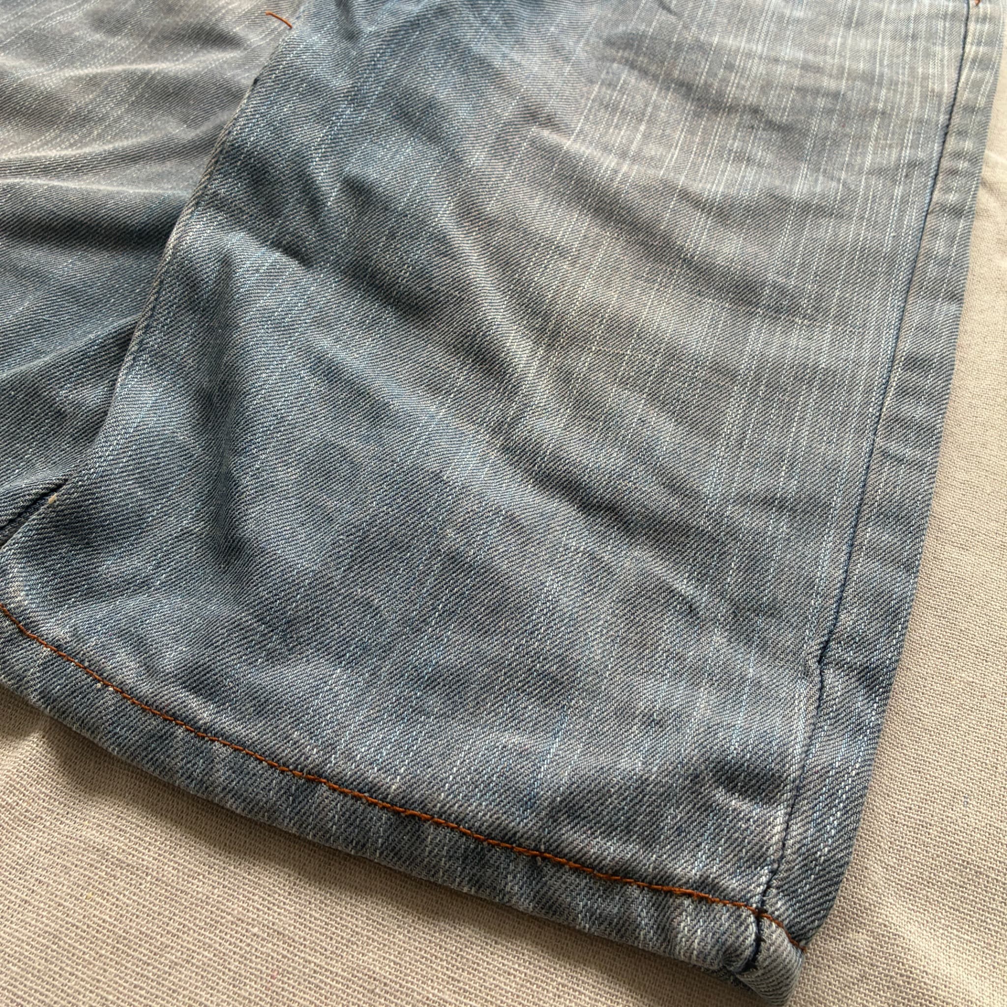 Denim Jean Shorts Blue Baggy Vintage 2000s Release Size 66 — photo 2 of 6