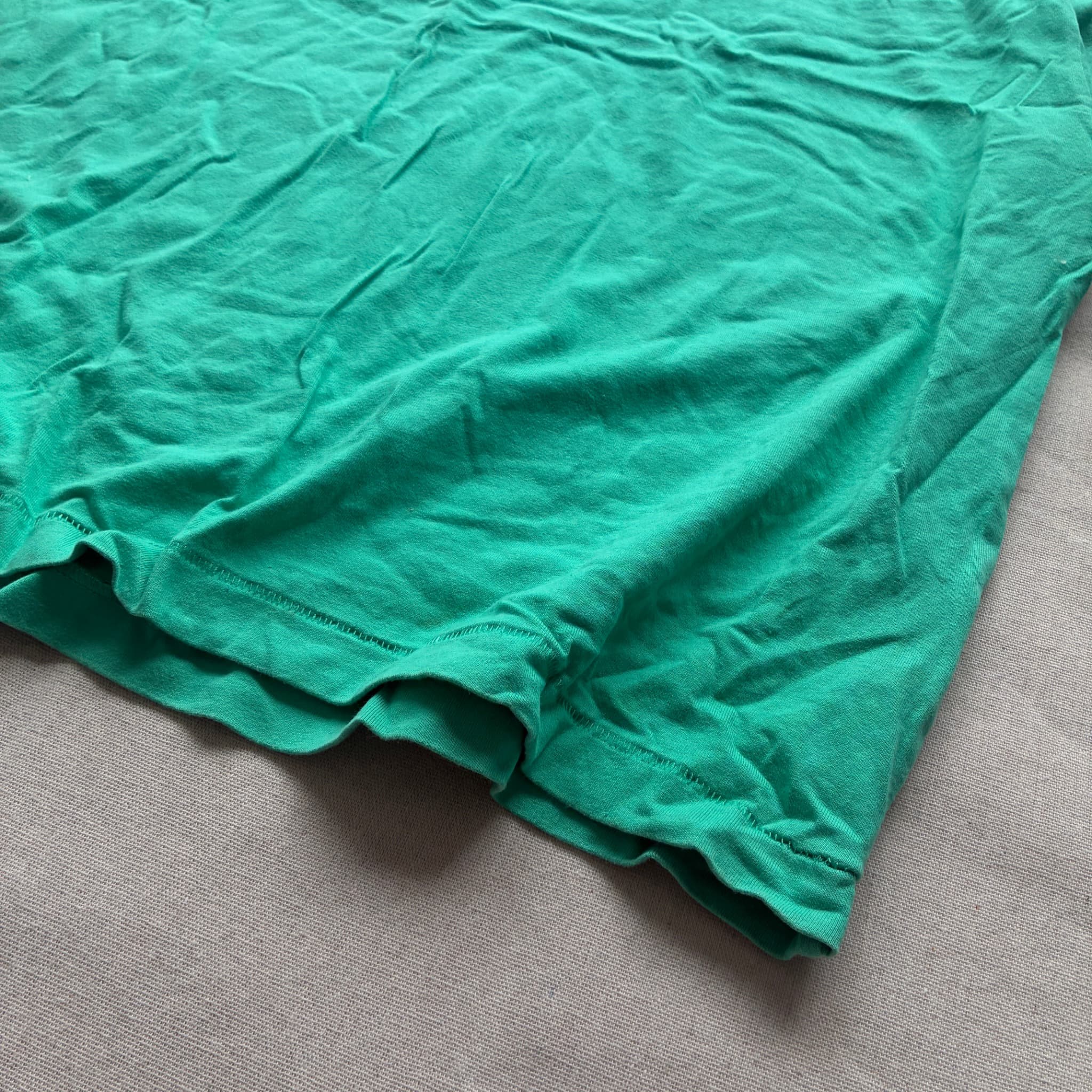 Essentials Boxy T-Shirt Green Oversized Tee — photo 2 of 6