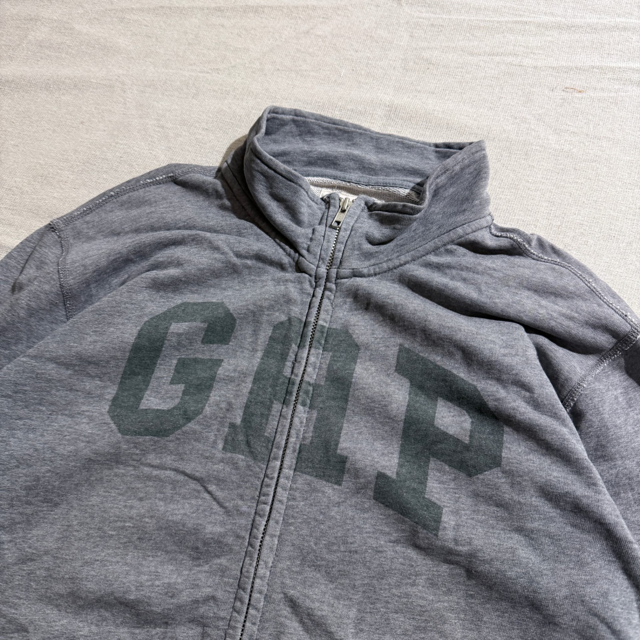 Gap Arch Logo Full-Zip Hoodie Grey Large — photo 2 of 6