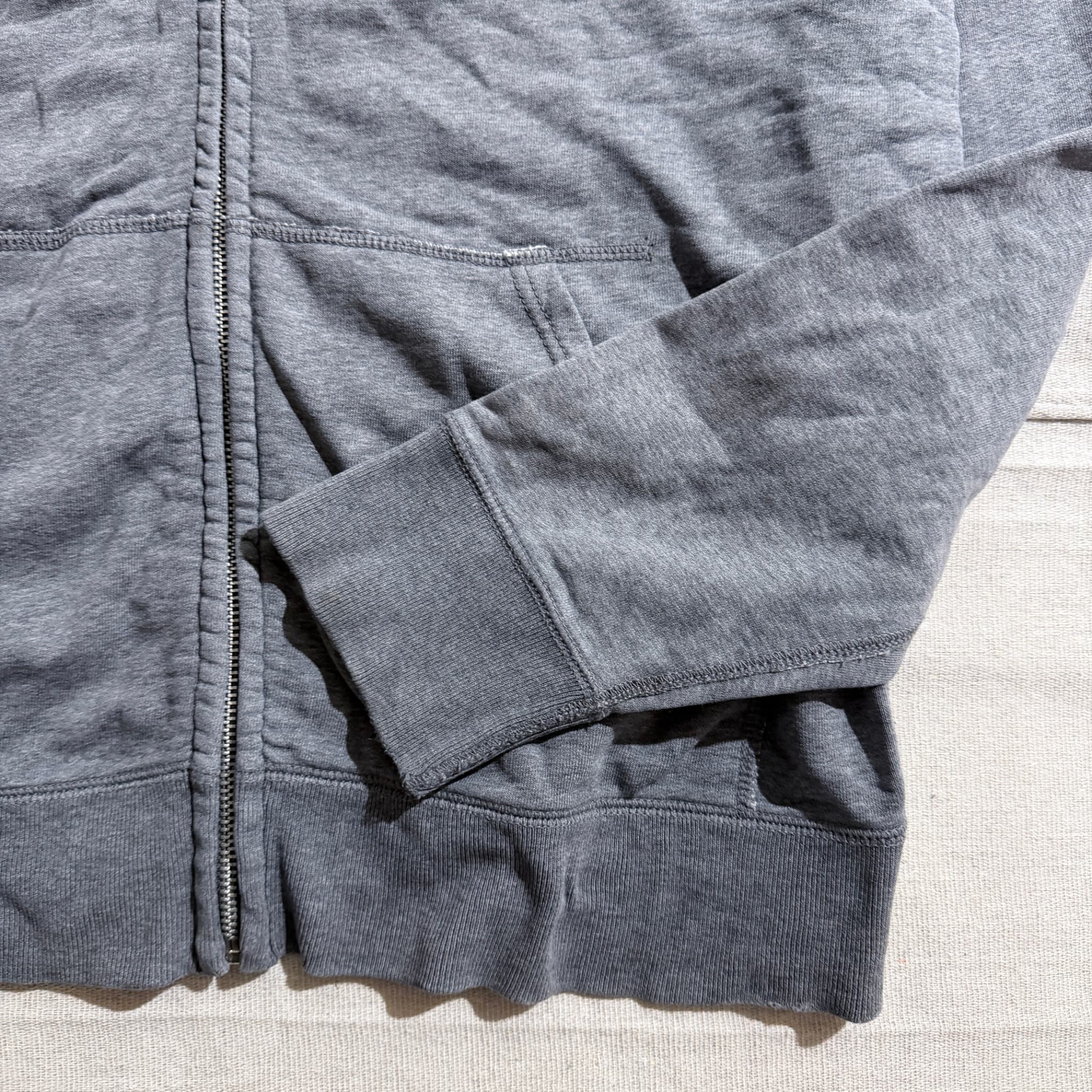 Gap Arch Logo Full-Zip Hoodie Grey Large — photo 3 of 6