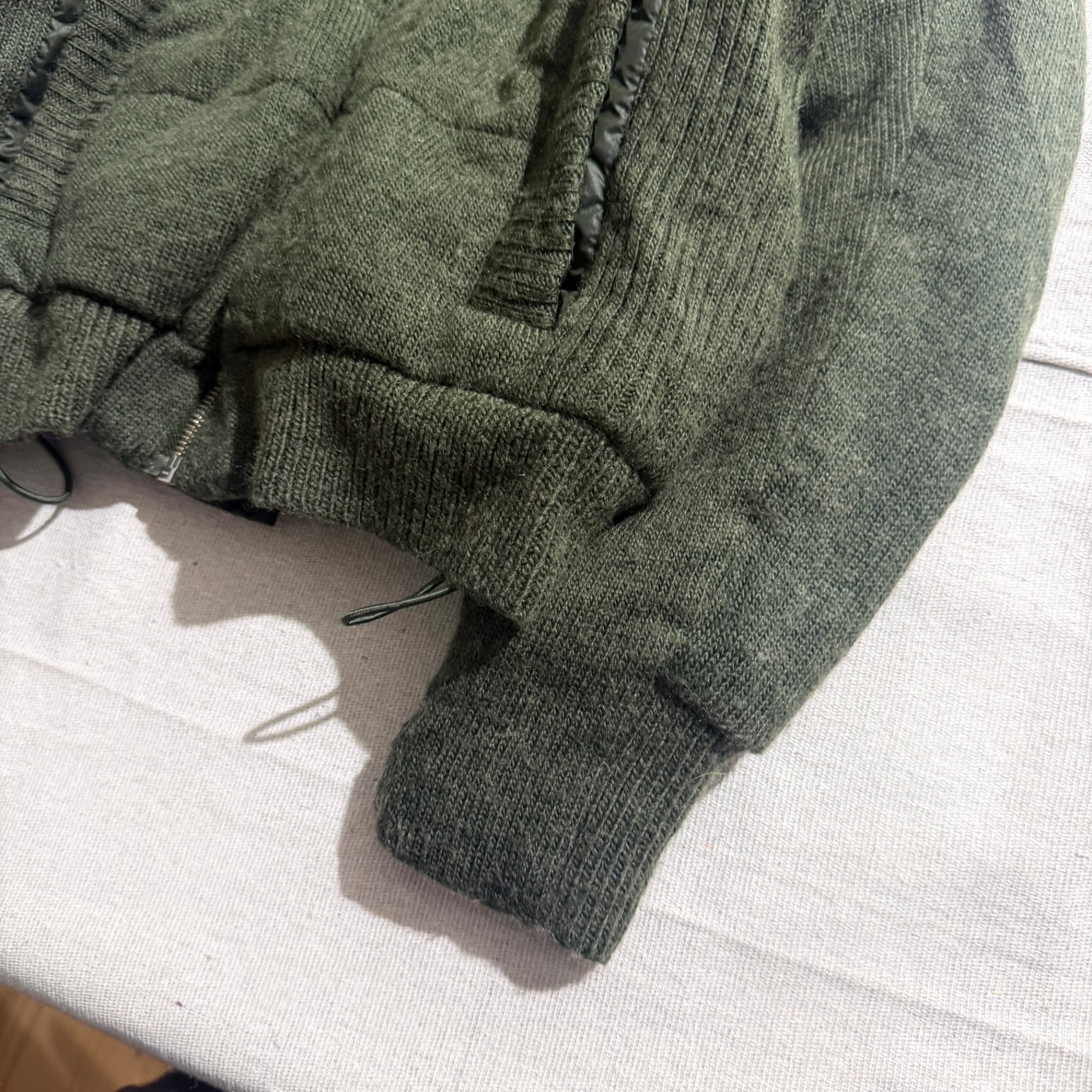 JNBY Green Knit Puffer Jacket — photo 2 of 18