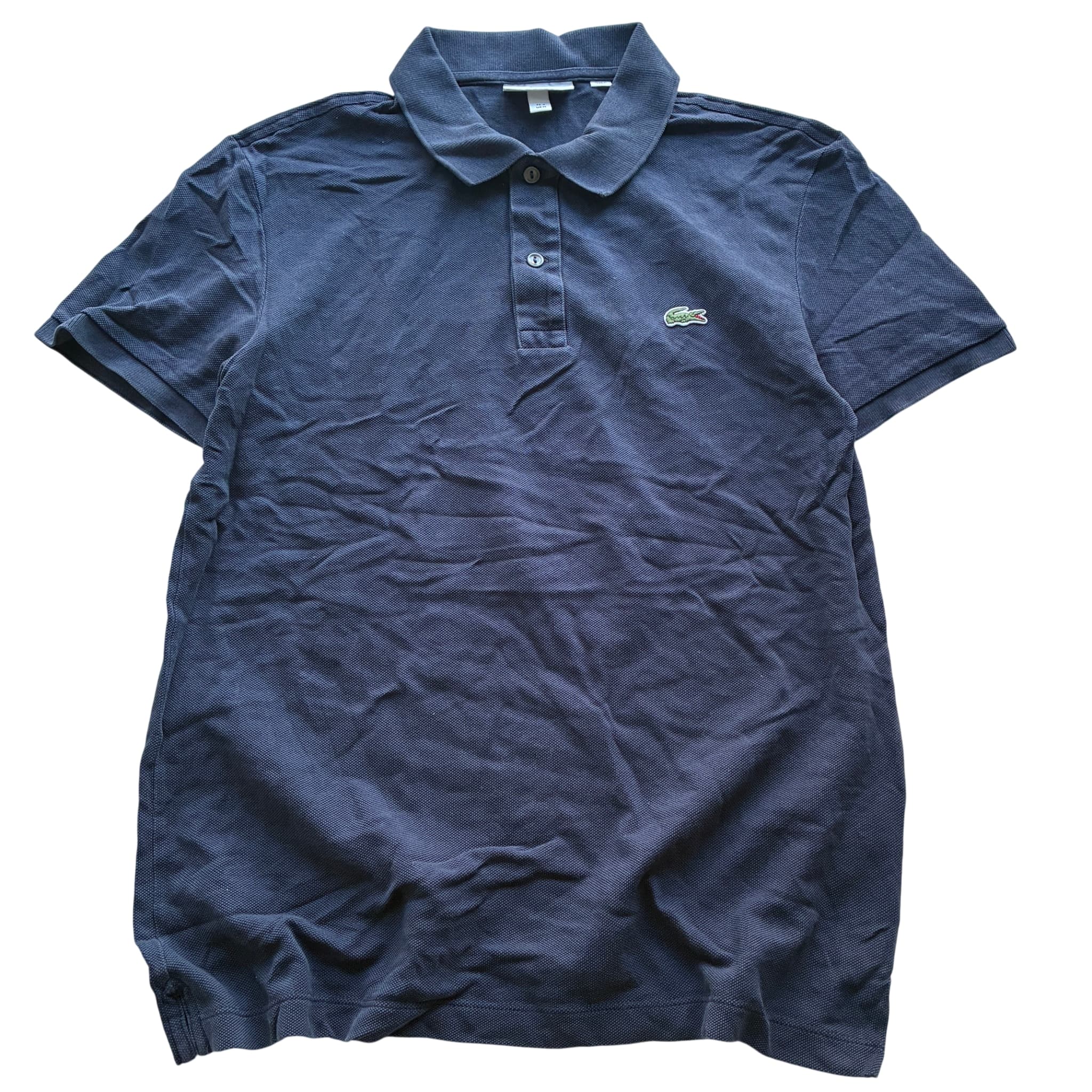 Lacoste Classic L.12.12 Petit Piqué Polo Shirt Navy Blue Slim Fit Size 4 — photo 1 of 6