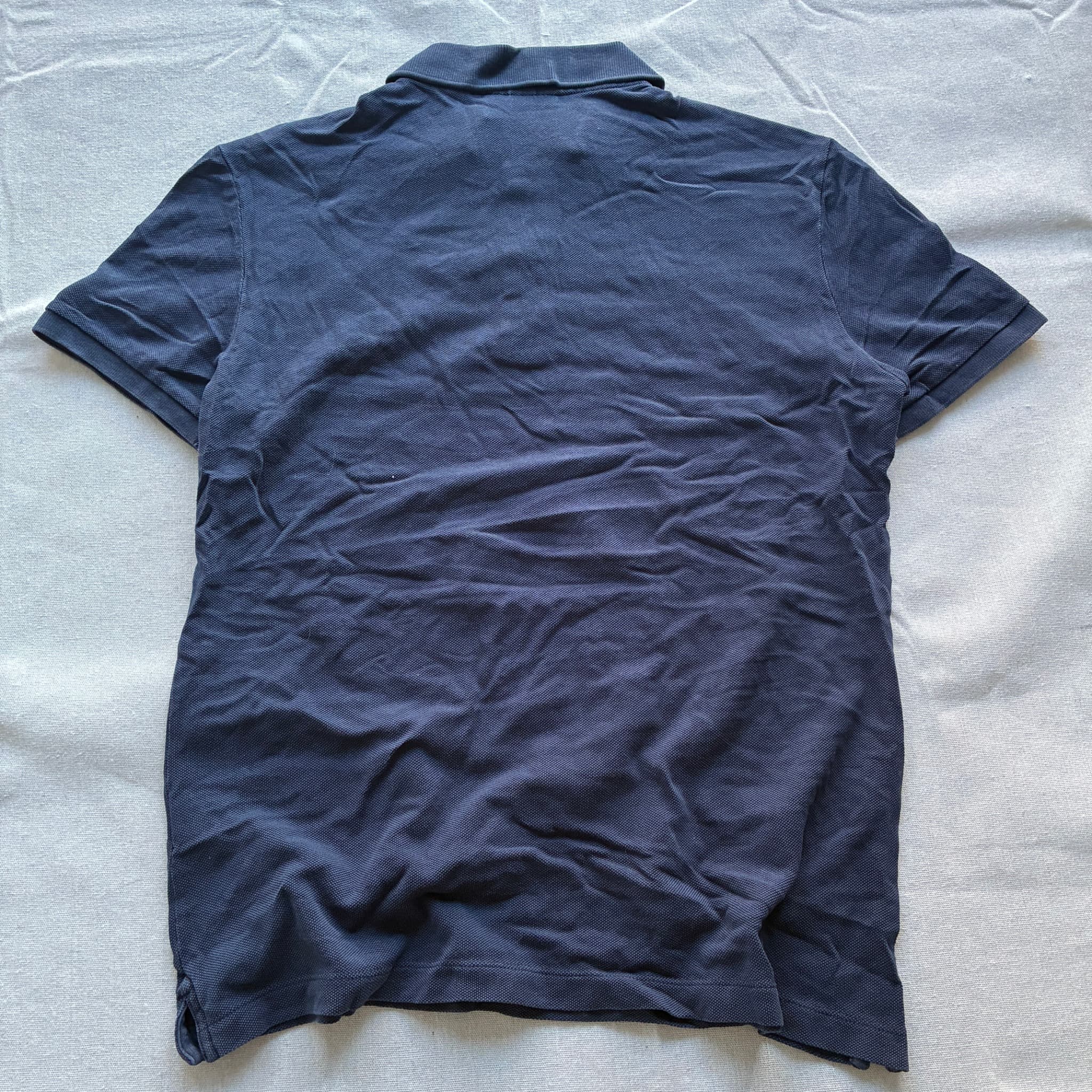 Lacoste Classic L.12.12 Petit Piqué Polo Shirt Navy Blue Slim Fit Size 4 — photo 5 of 6