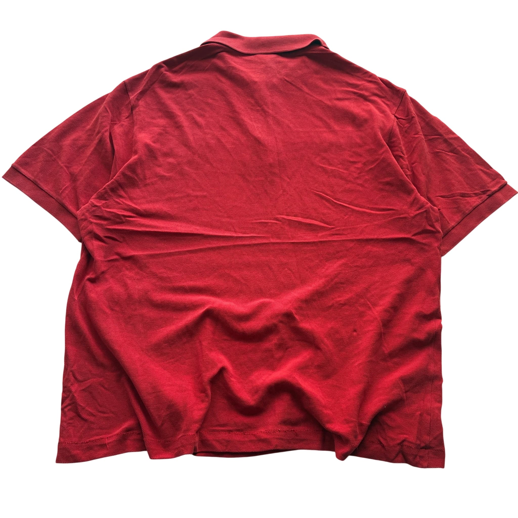 Lacoste Red Pique Polo Shirt Size 5 — photo 2 of 5