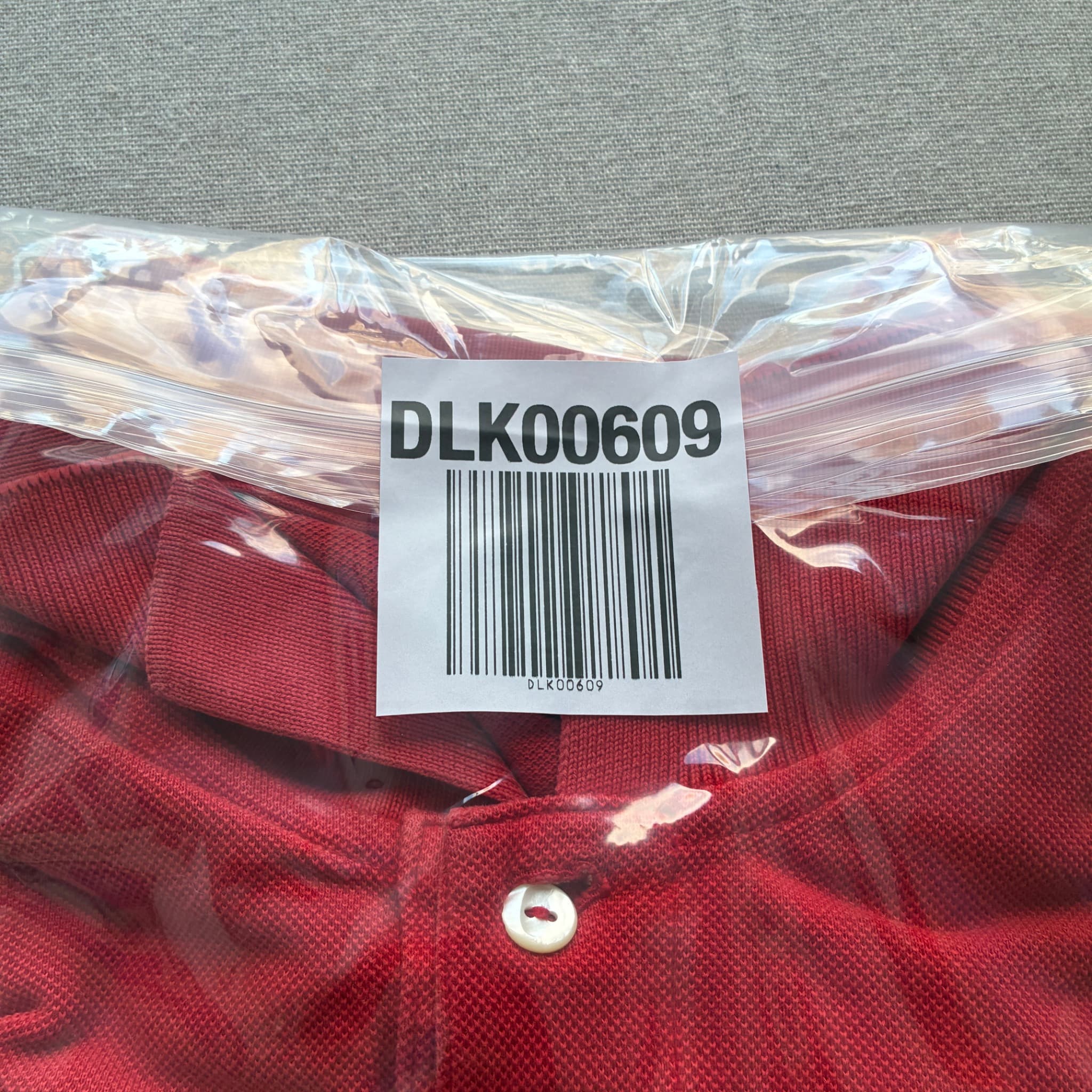Lacoste Red Pique Polo Shirt Size 5 — photo 5 of 5