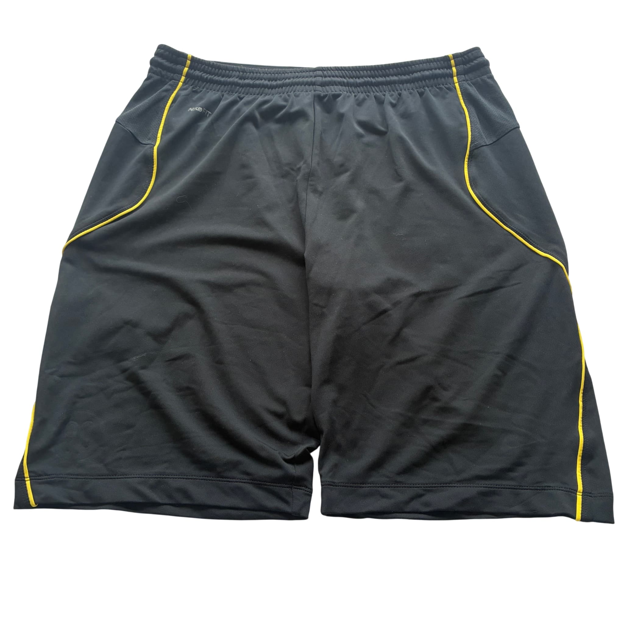 Nike Total 90 Dri-FIT Athletic Training Shorts Black Yellow Size M — photo 1 of 7