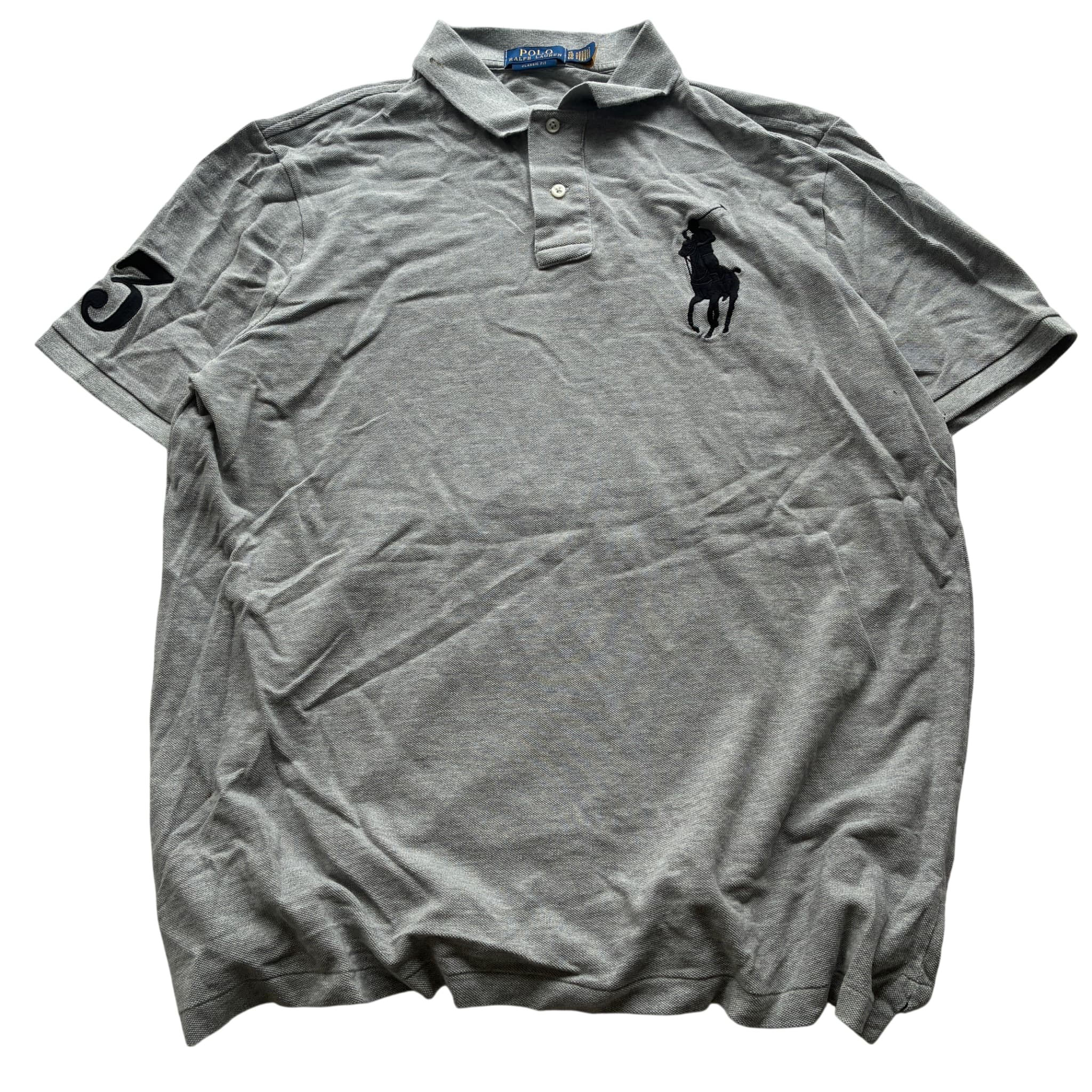 Polo Ralph Lauren Classic Fit Big Pony Polo Shirt Grey XL — photo 1 of 6