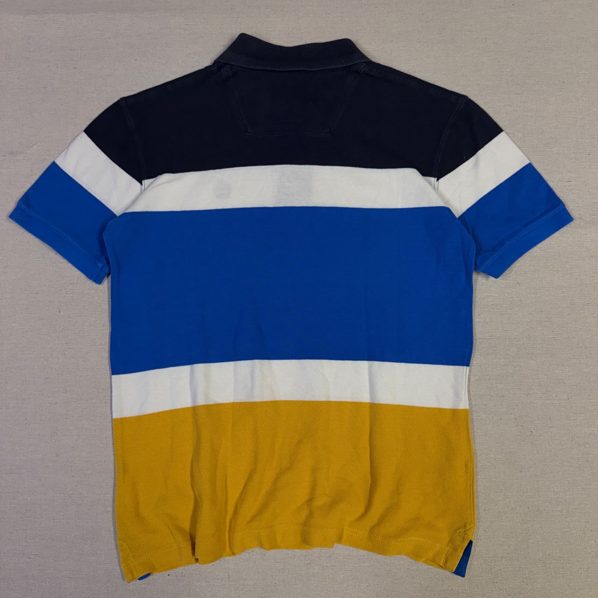 Timberland Earthkeepers Men's Colorblock Pique Polo Shirt Blue Black Size S — photo 4 of 6