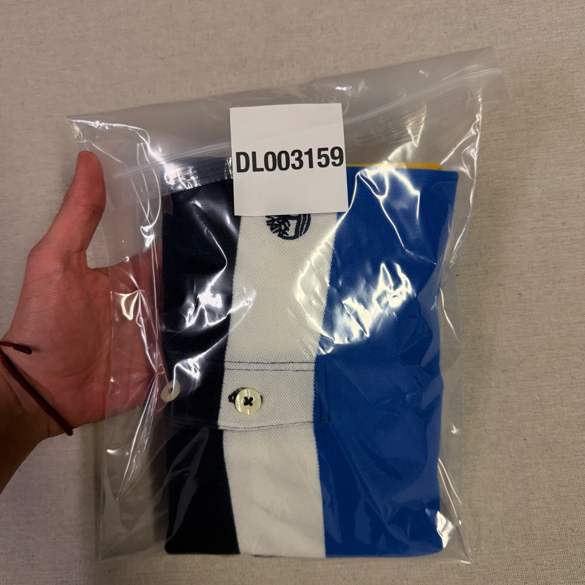 Timberland Earthkeepers Men's Colorblock Pique Polo Shirt Blue Black Size S — photo 6 of 6