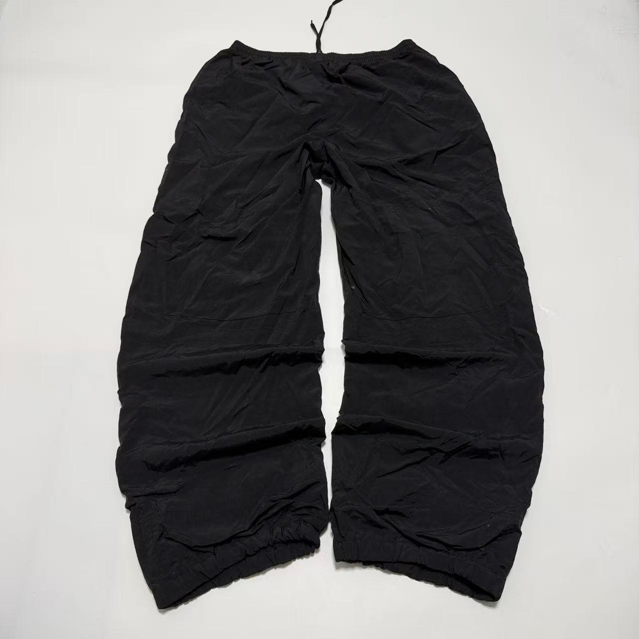 Vintage Adidas Black Nylon Track Pants — photo 2 of 9