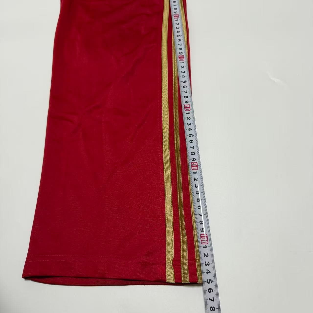 Vintage Adidas Originals Red & Gold Track Pants — photo 9 of 10