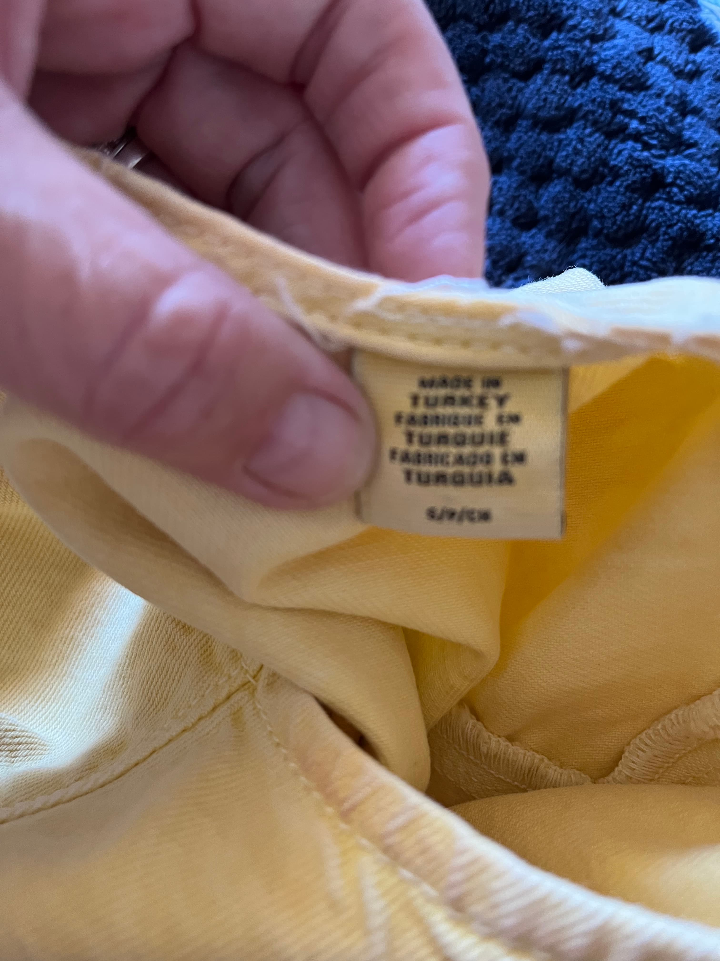 Ganni x Levi Strauss & Co. / Ganni Yellow Denim Western Tunic Dress Size S — photo 6 of 6