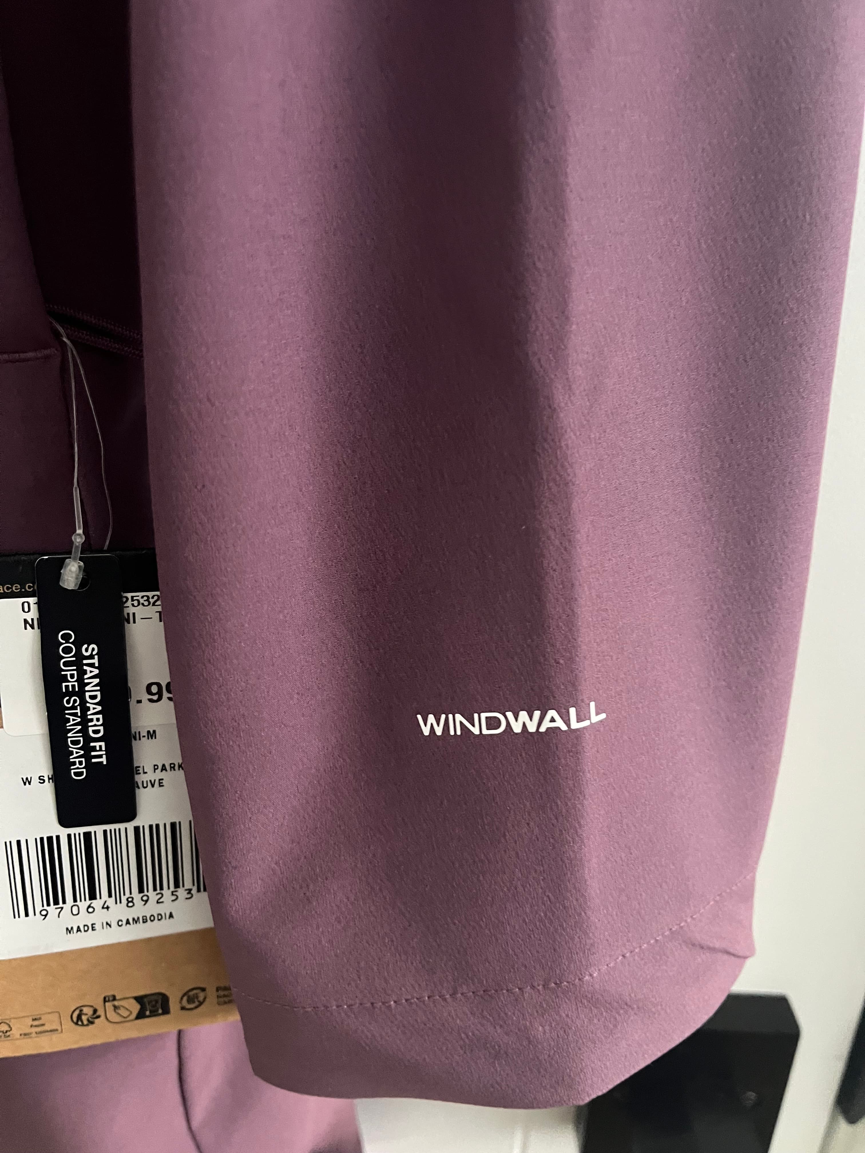 The North Face Women's Shelbe Raschel Parka Midnight Mauve Size M New — photo 6 of 11