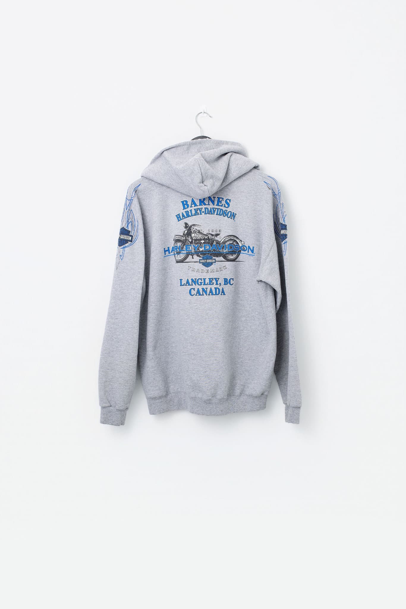 Thrashed Harley-Davidson Hoodie — photo 2 of 3