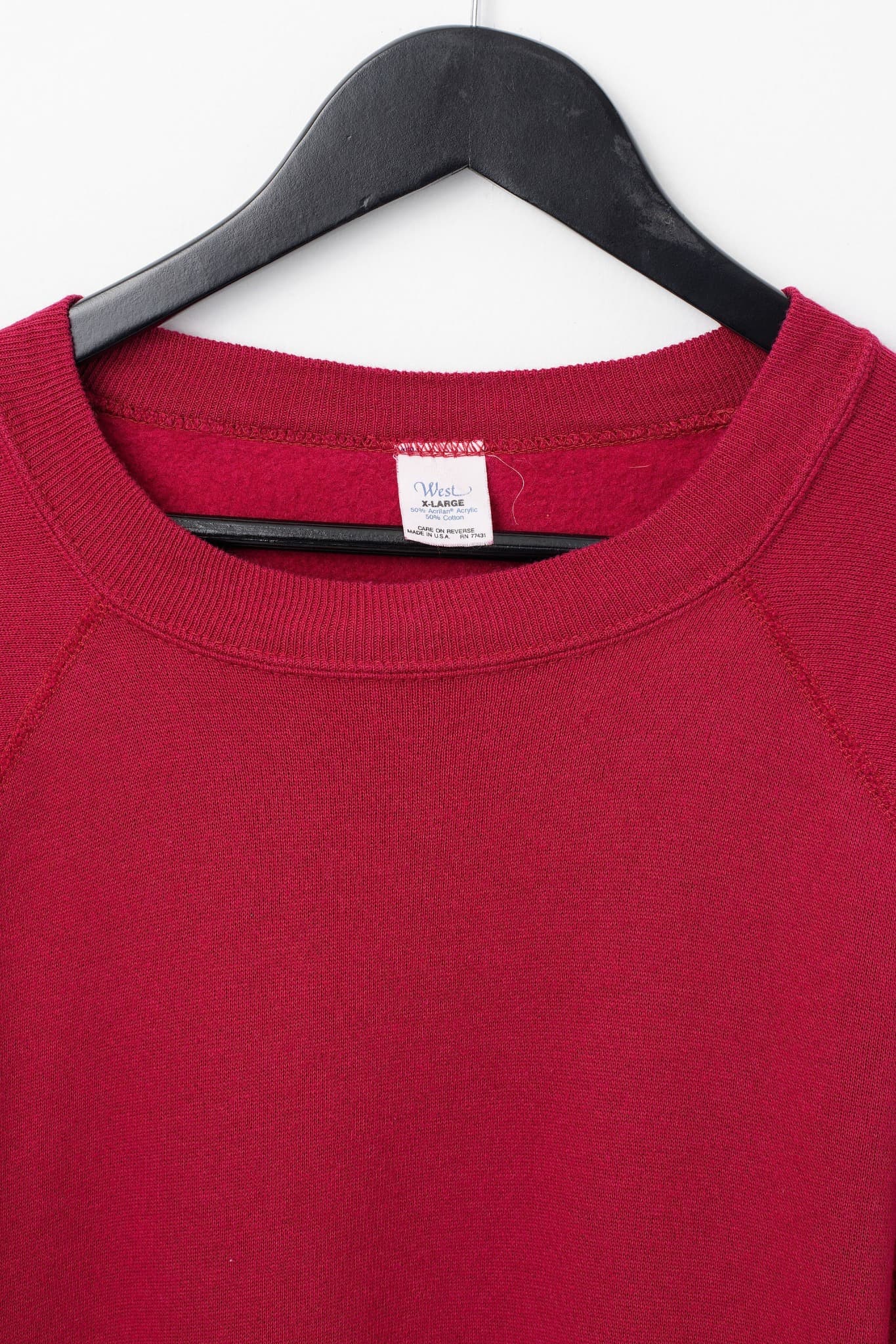 Vintage 80's/90's Blank Raglan Sweatshirt — photo 3 of 3