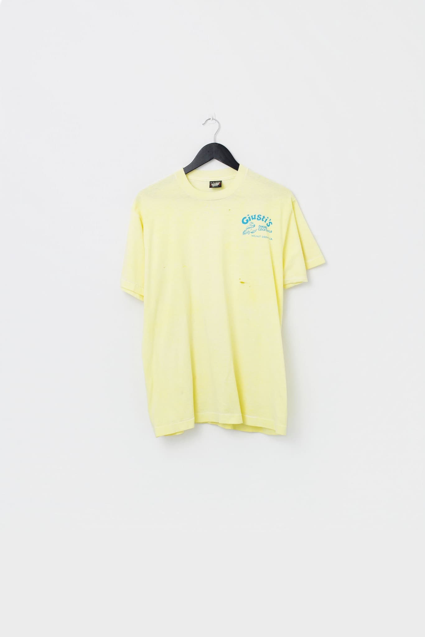 Vintage Distressed 90's Giusti's Dining Workwear T-Shirt