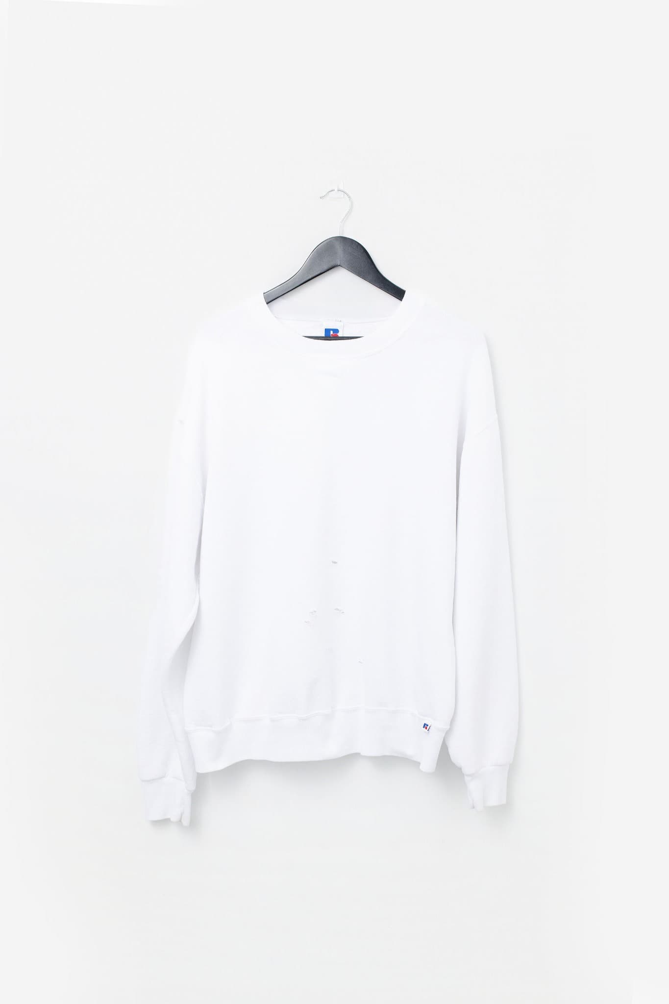 Vintage Distressed 90's Russell Athletic Blank Sweatshirt