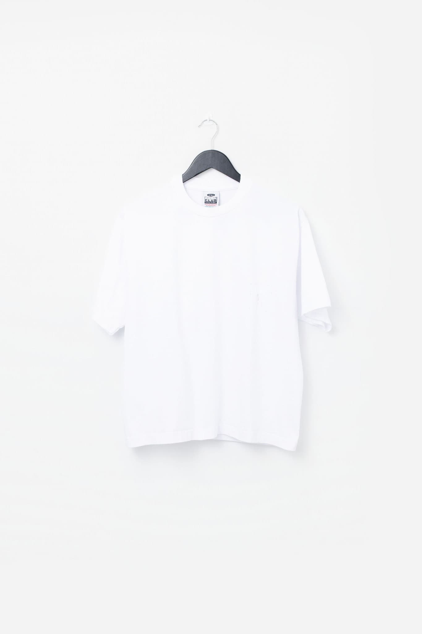 Vintage Distressed & Cropped Heavyweight Blank T-Shirt