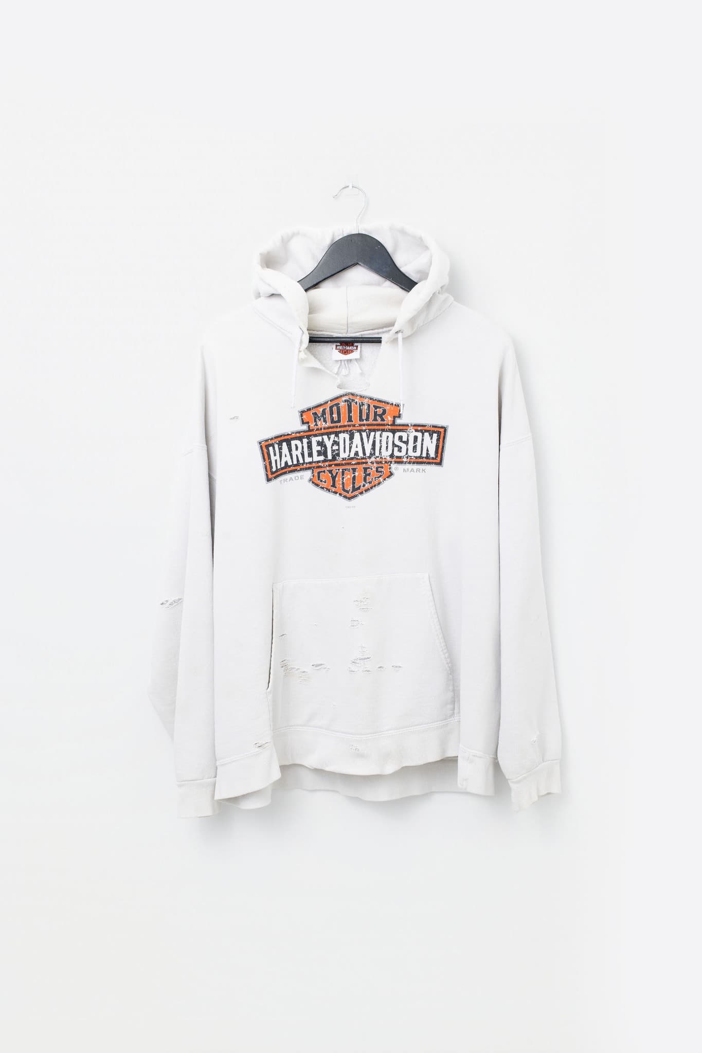 Vintage Distressed Harley Davidson Hoodie