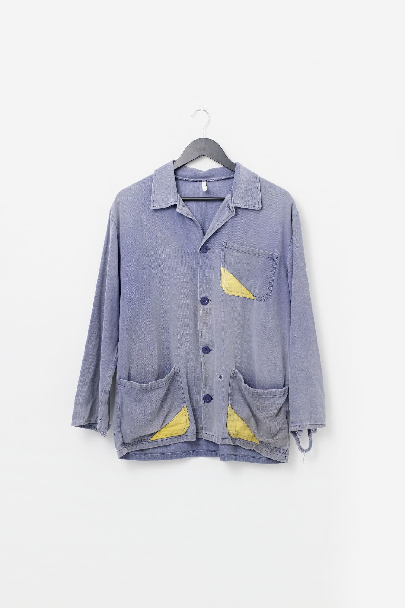 Vintage Thrashed & Faded French Chore Jacket