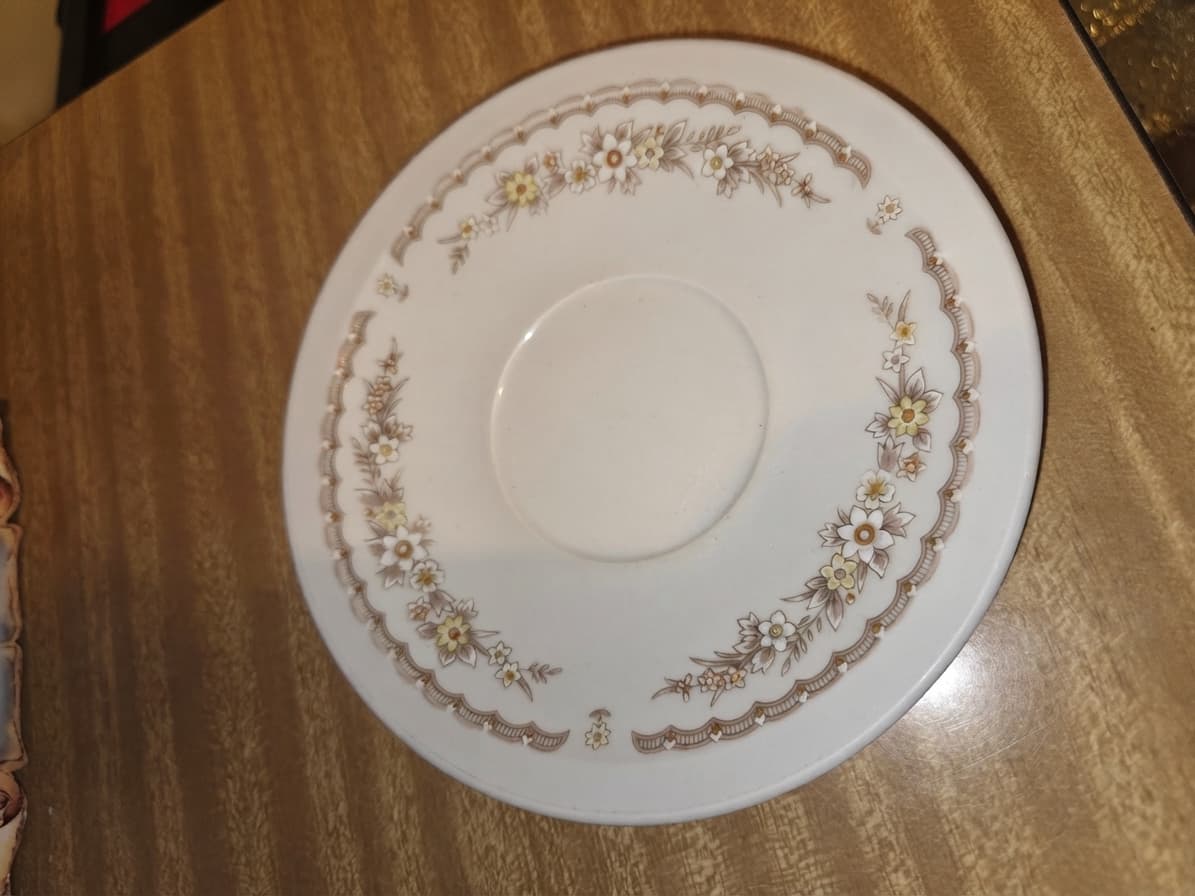 Garden Harvest Saucer - Floral Fine China