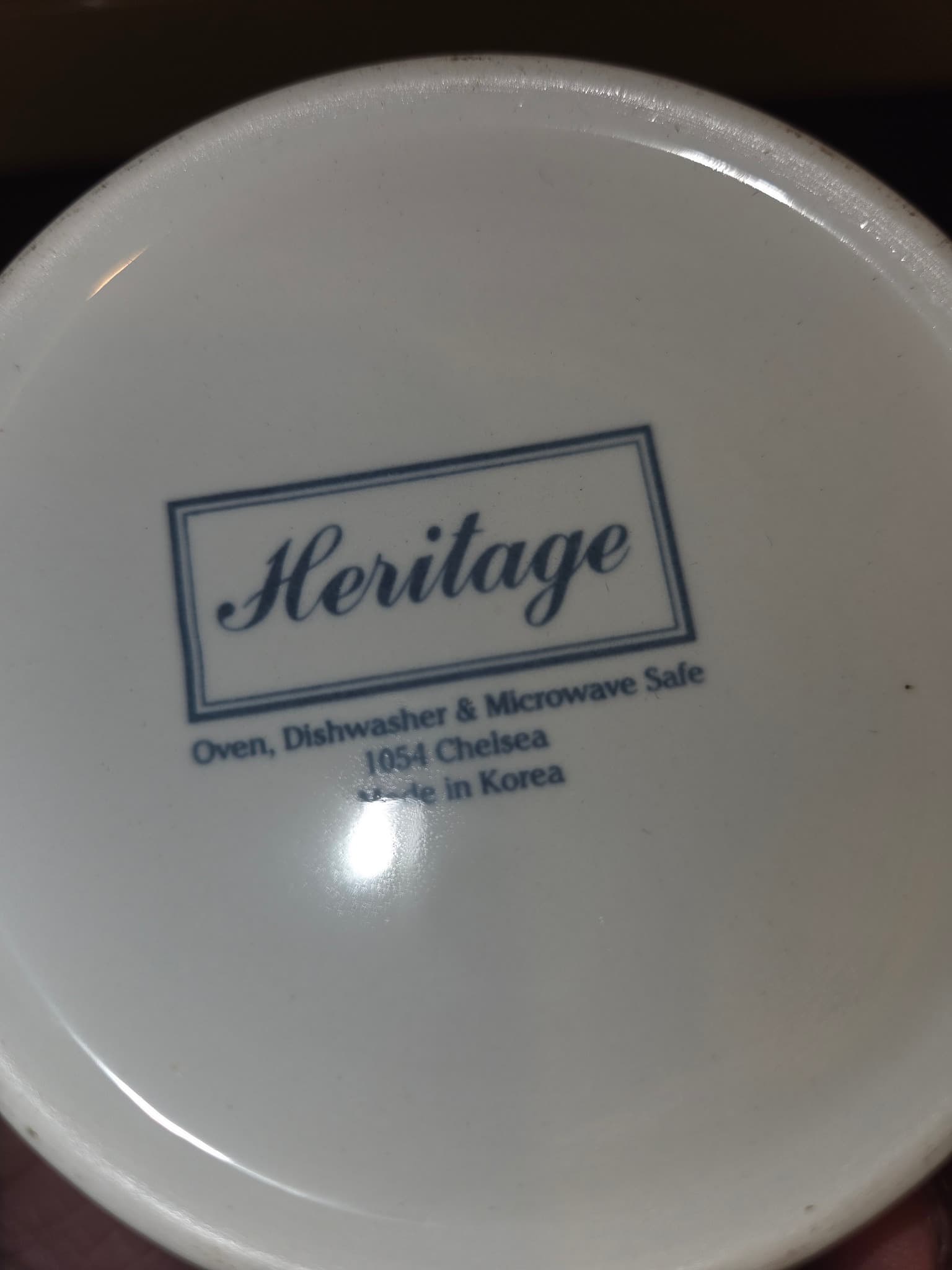 Heritage 1054 Chelsea Dinnerware Set - Blue and Gold — photo 5 of 5