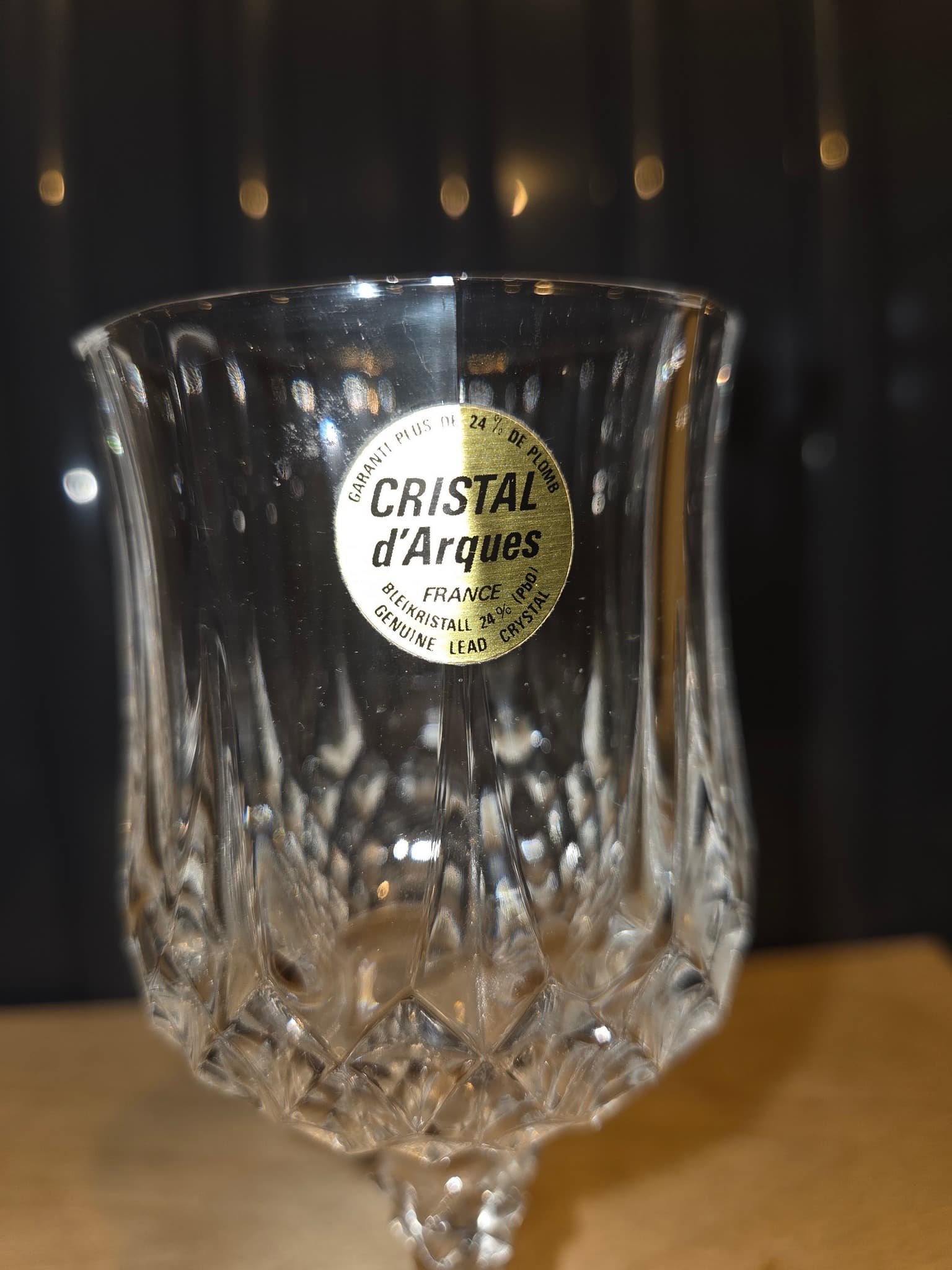 Longchamp Wine Glass - 24% Lead Crystal — photo 3 of 3