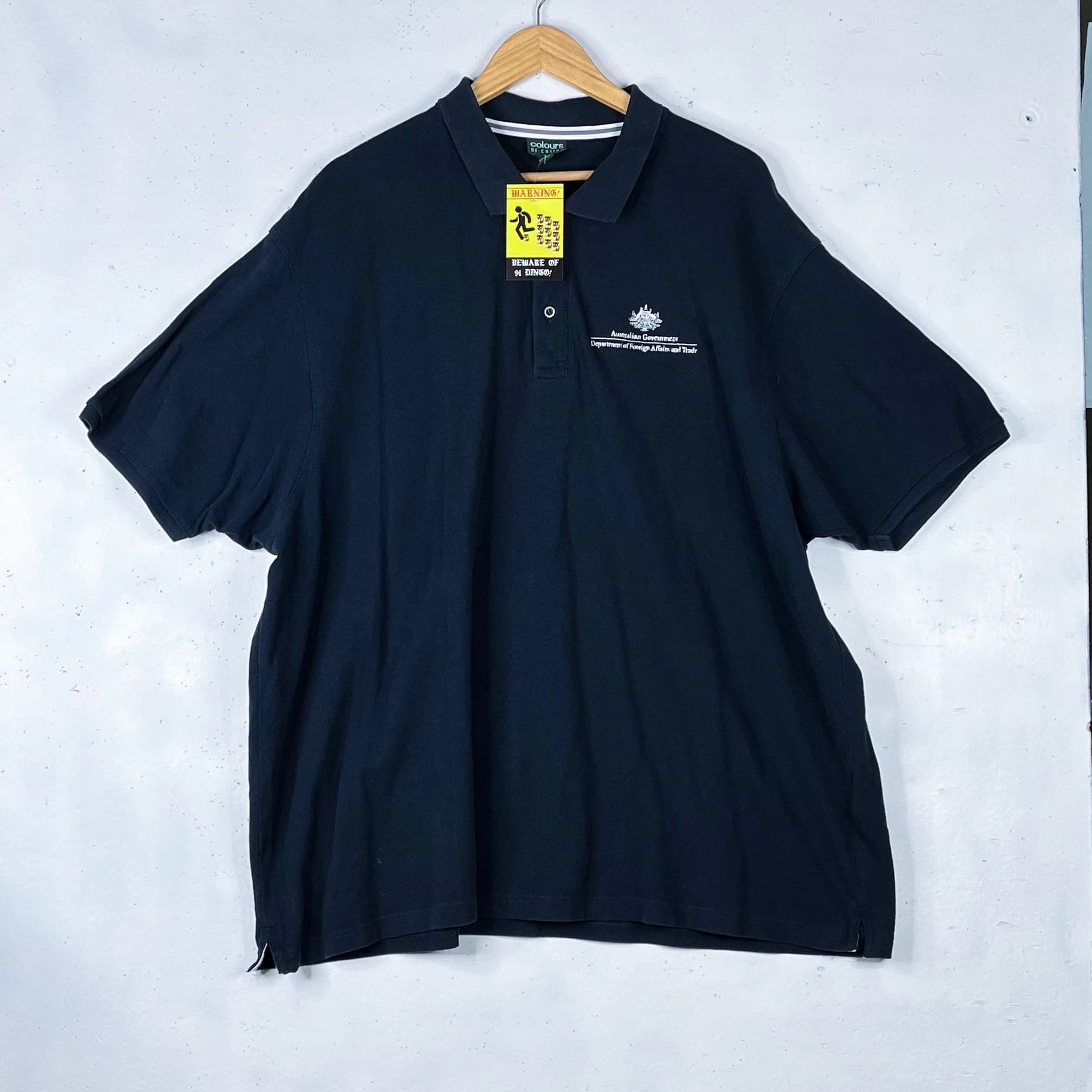 Glenmore 4XL Black Short Sleeve Workwear Polo Shirt Uniform — photo 3 of 3