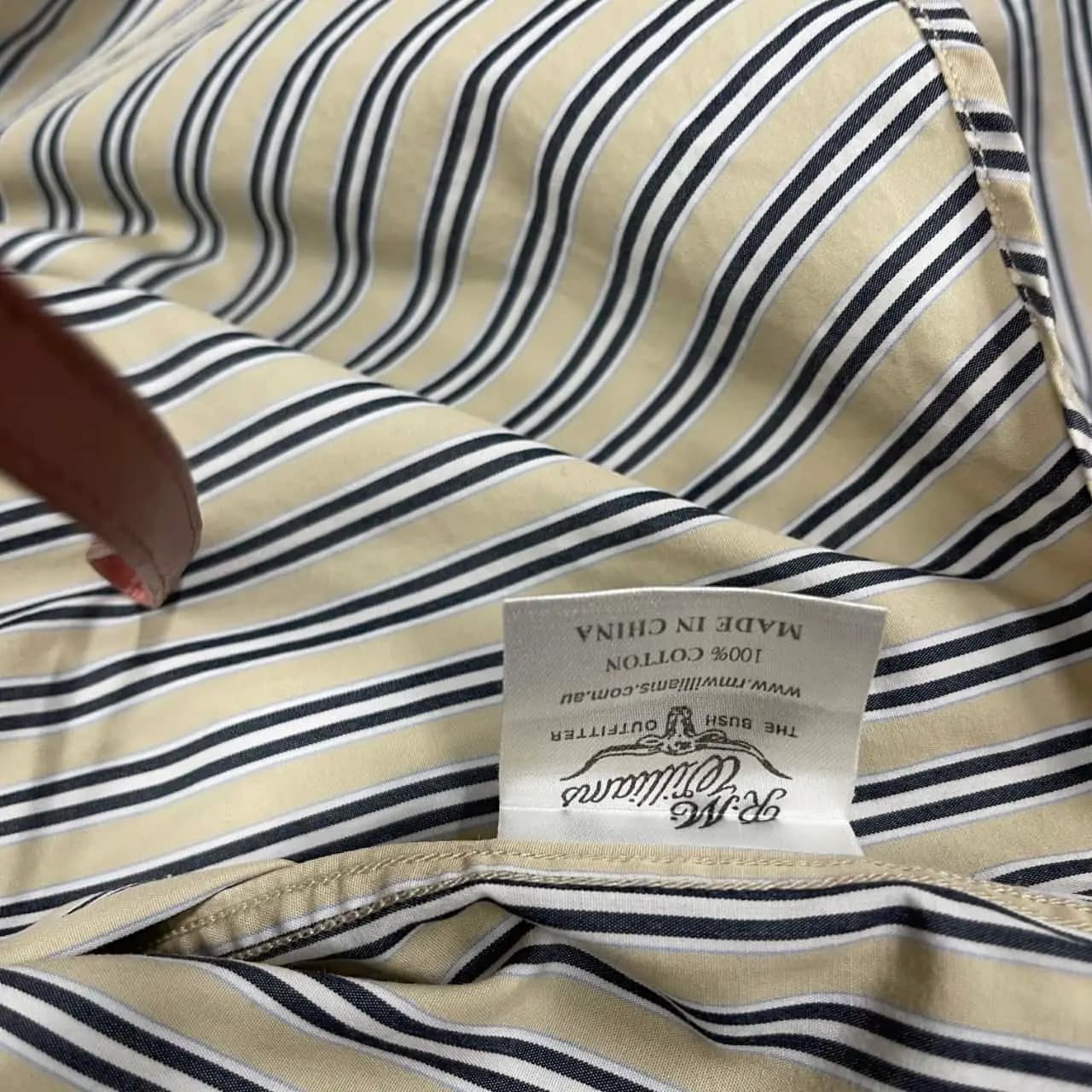 R.M. Williams XL Regular Fit Long Sleeve Button Up Shirt The Bush Outfitter — photo 3 of 4