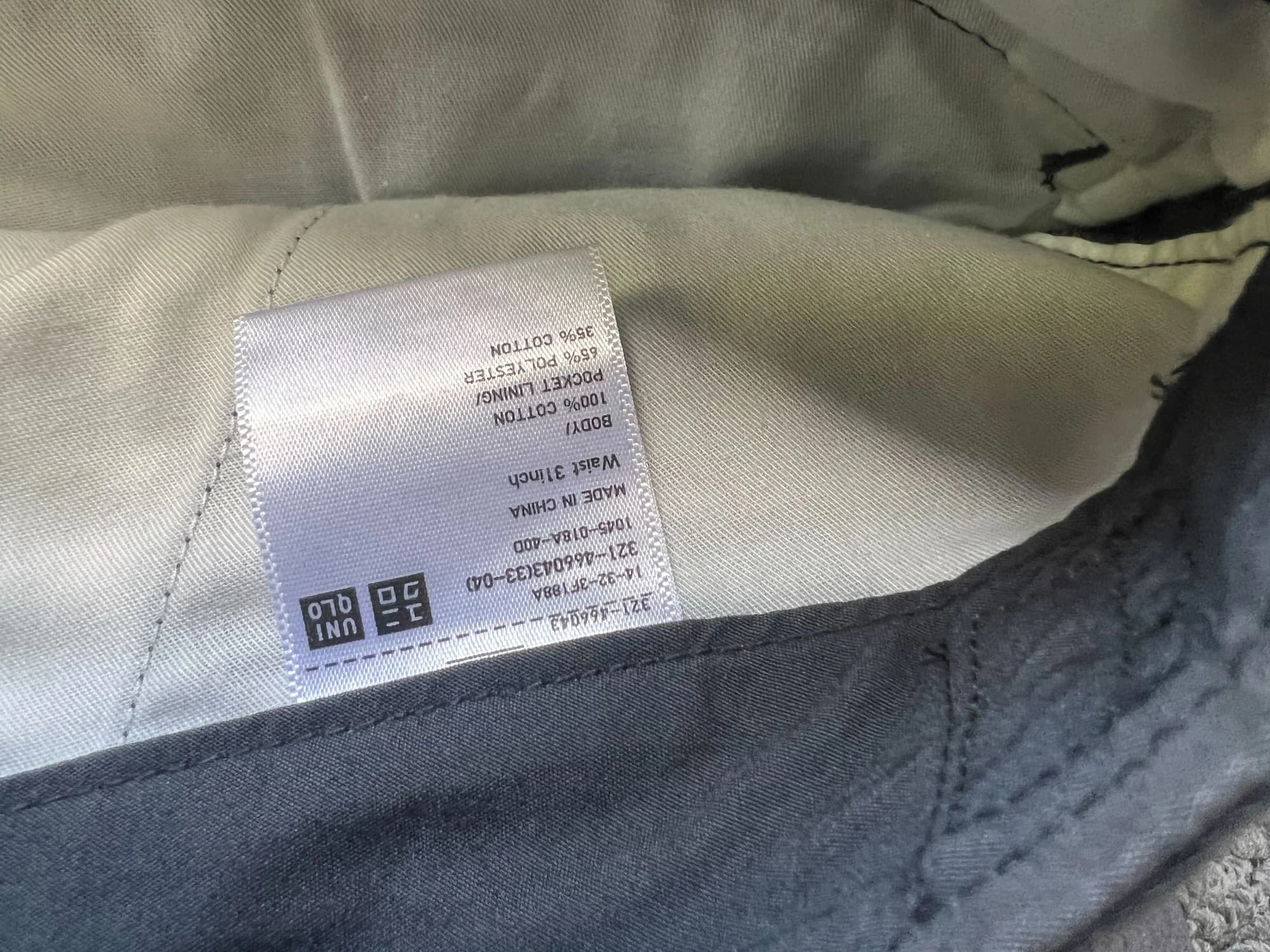 Score the UNIQLO Must-Have Dark Grey Cotton Cargo Pants! Effortless Style! — photo 2 of 2