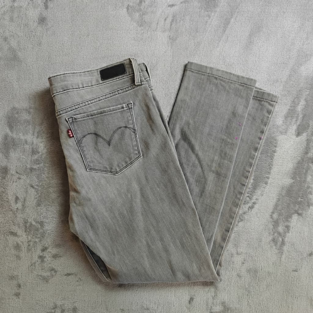 Levi's Women's Demi Curve Modern Rise Skinny Jeans Grey Size 31 — photo 1 of 8