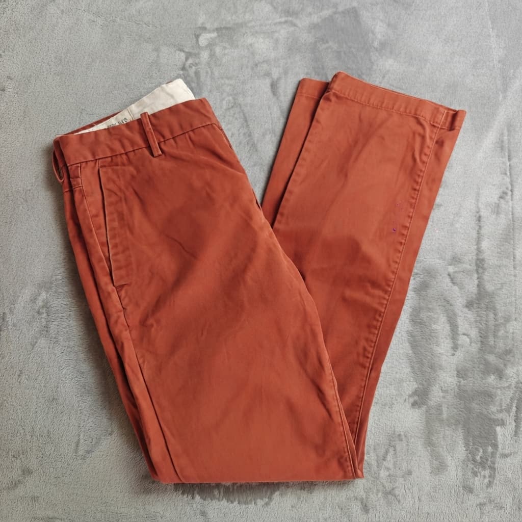LEVI STRAUSS & CO. Men's Chino Pants Orange Size 34 — photo 1 of 7