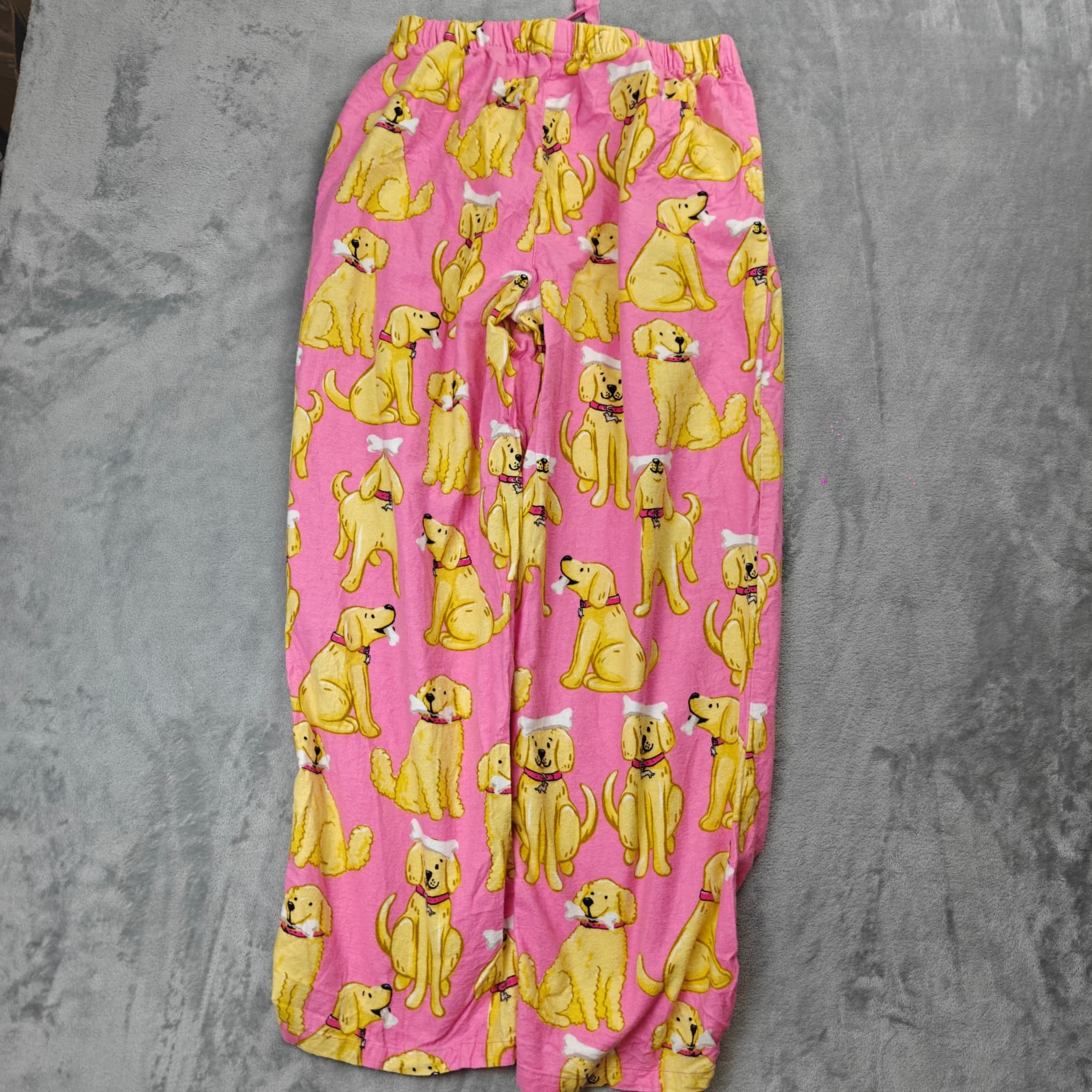 Peter Alexander Women's Pink Golden Retriever Dog Print Pajama Pants - Size M — photo 7 of 7