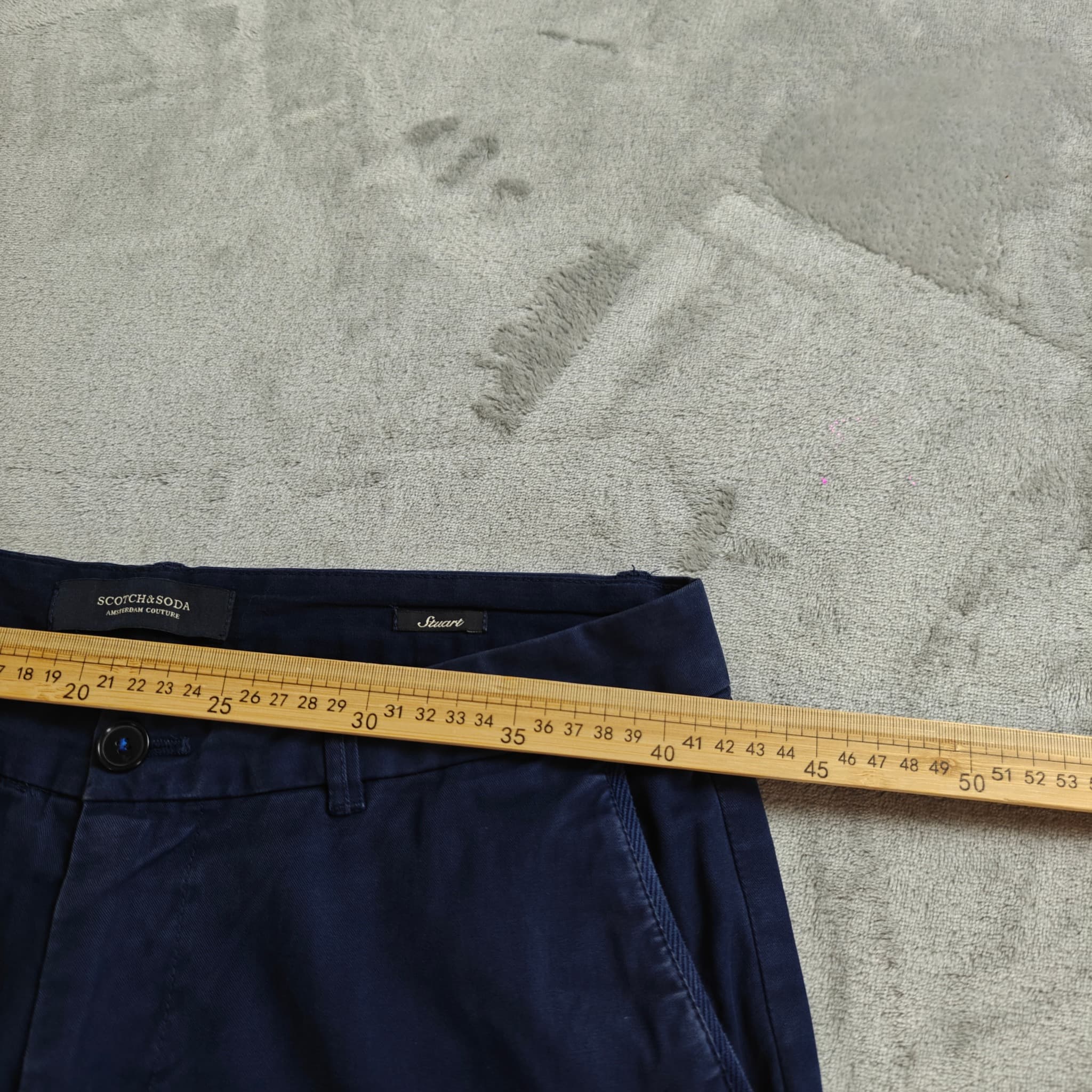 SCOTCH & SODA La Bohemienne Skinny Chino Pants Navy Blue Size 30/32 — photo 2 of 7