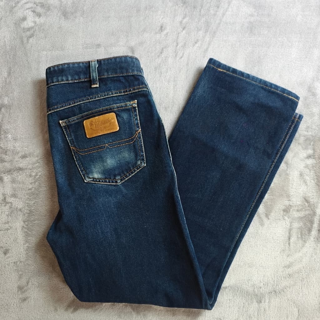 Vintage R.M. Williams Men's Denim Jeans Size 35 Blue Straight Leg — photo 1 of 10