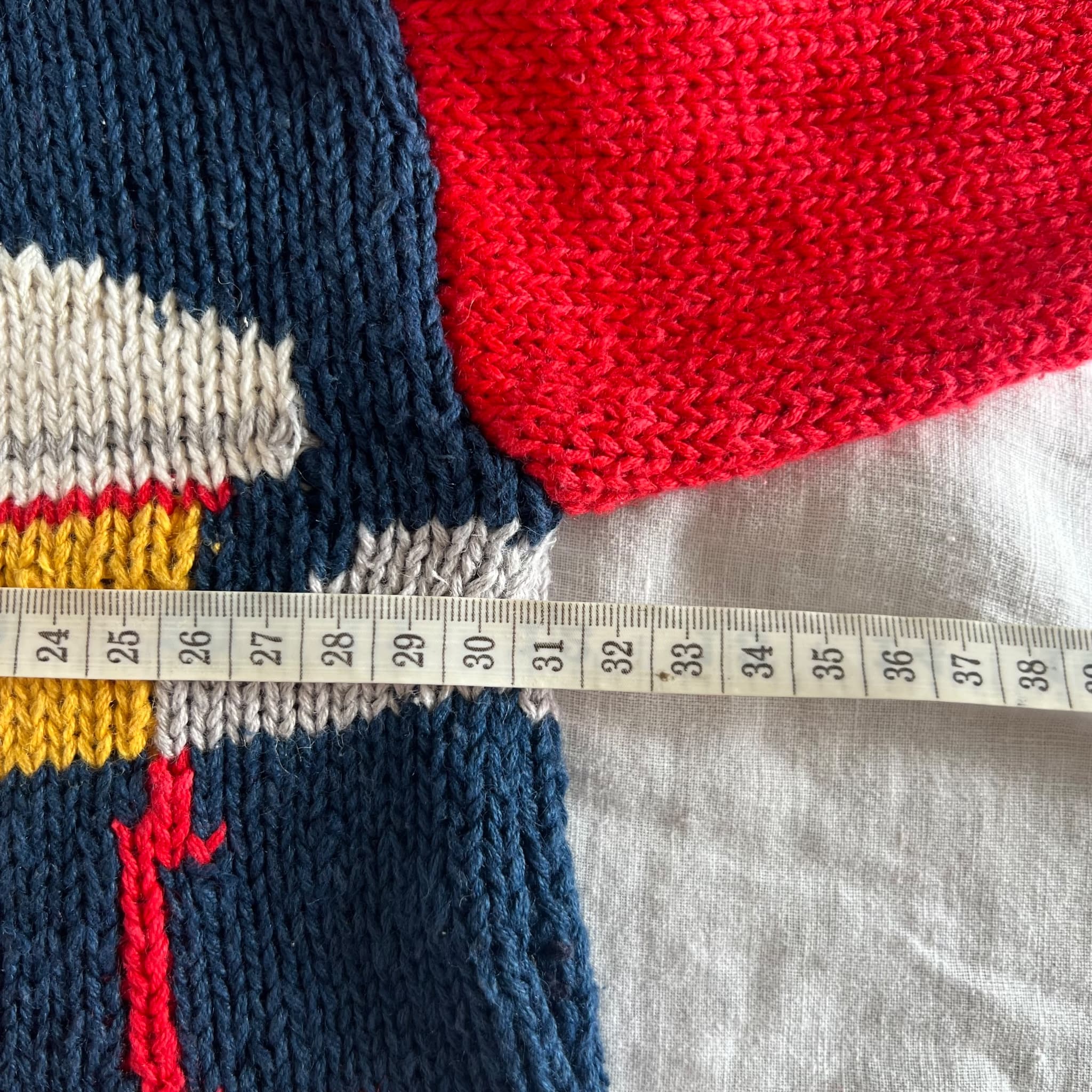 Baby Beluga Vintage Train Intarsia Knit Cardigan - 12 Months — photo 3 of 7